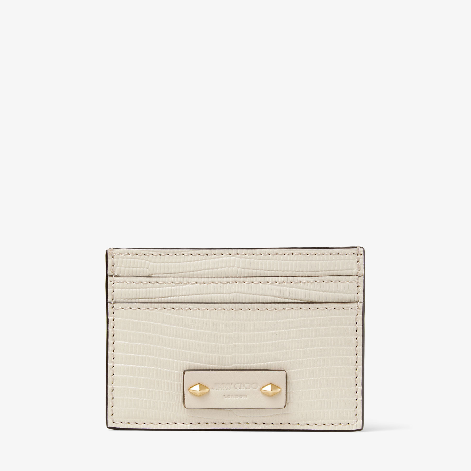 Umika Bamboo Gold Lizard Print SLG JIMMY CHOO