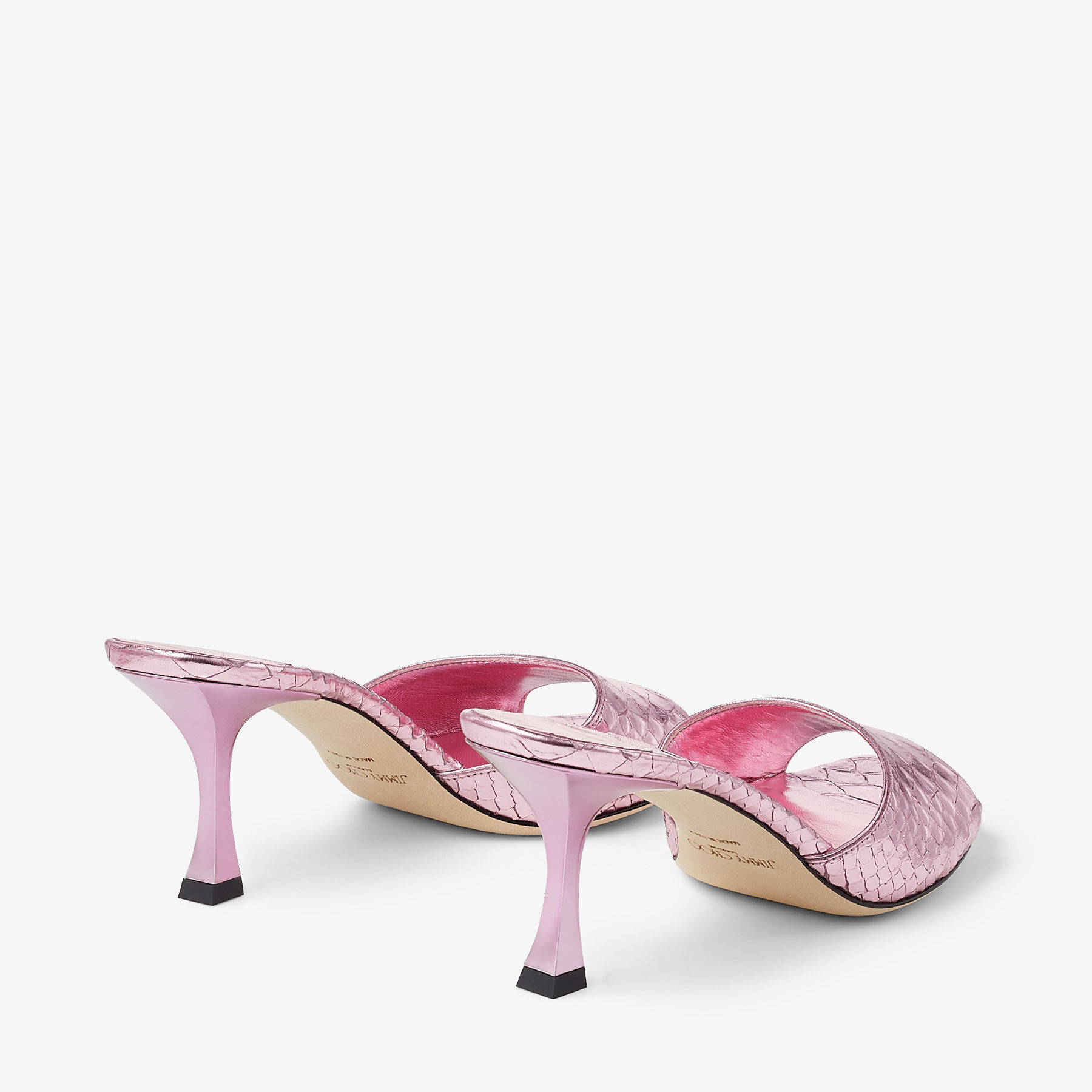 Mules rosa shop