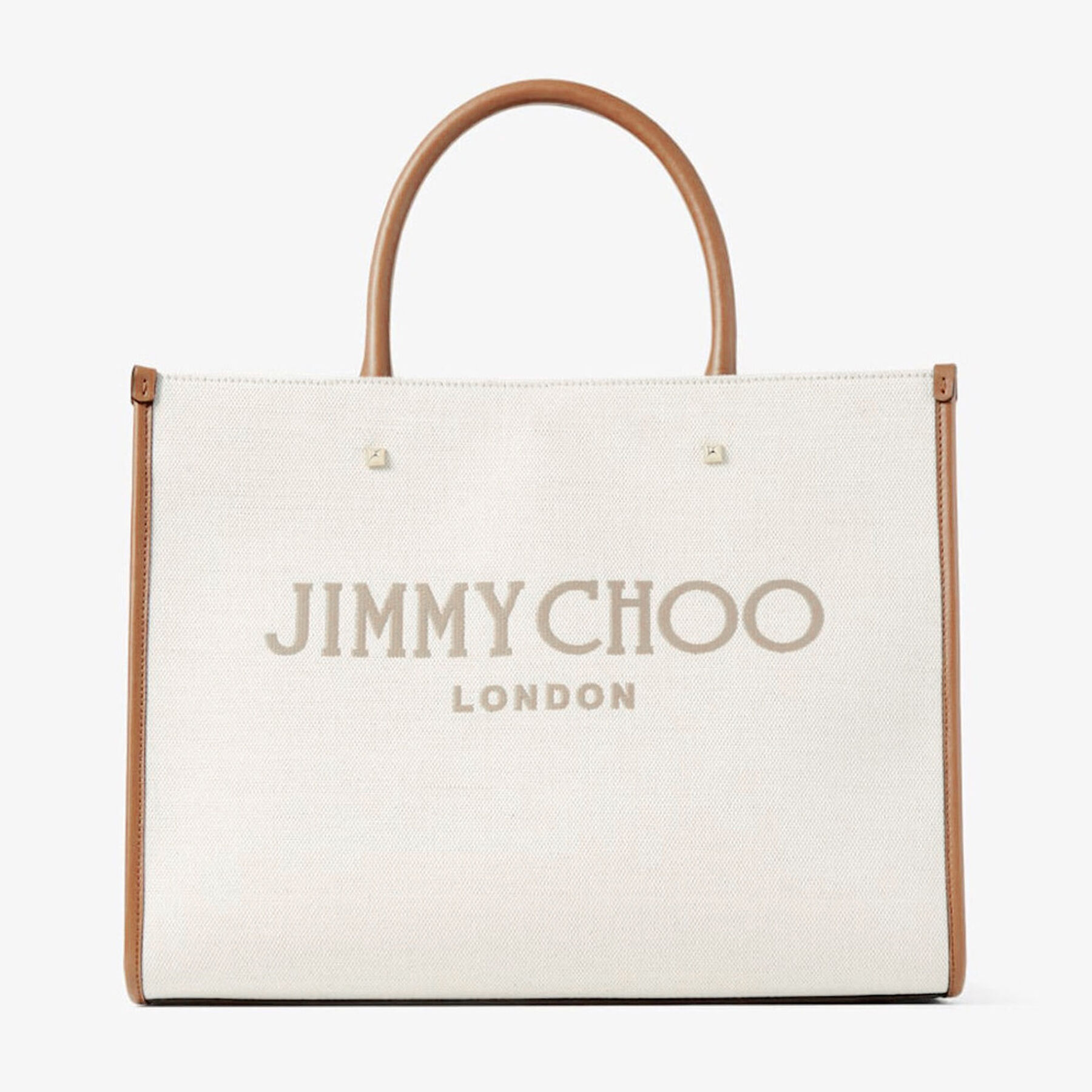 JIMMY CHOO ホワイト トートバッグ　Avenue M Tote JIMMY CHOO ホワイト トートバッグAvenue M Tote