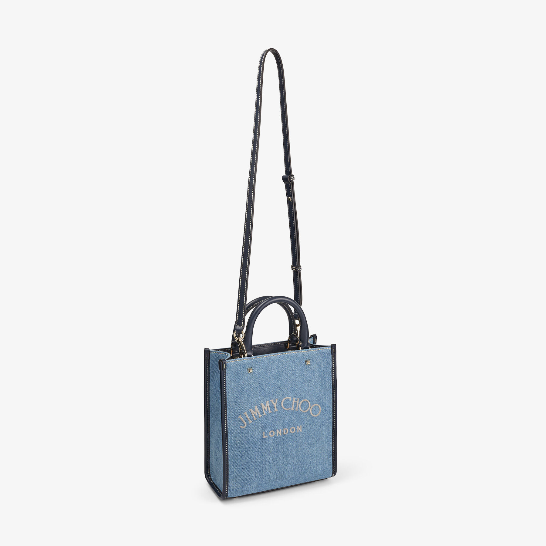 Jimmy choo denim bag new arrivals