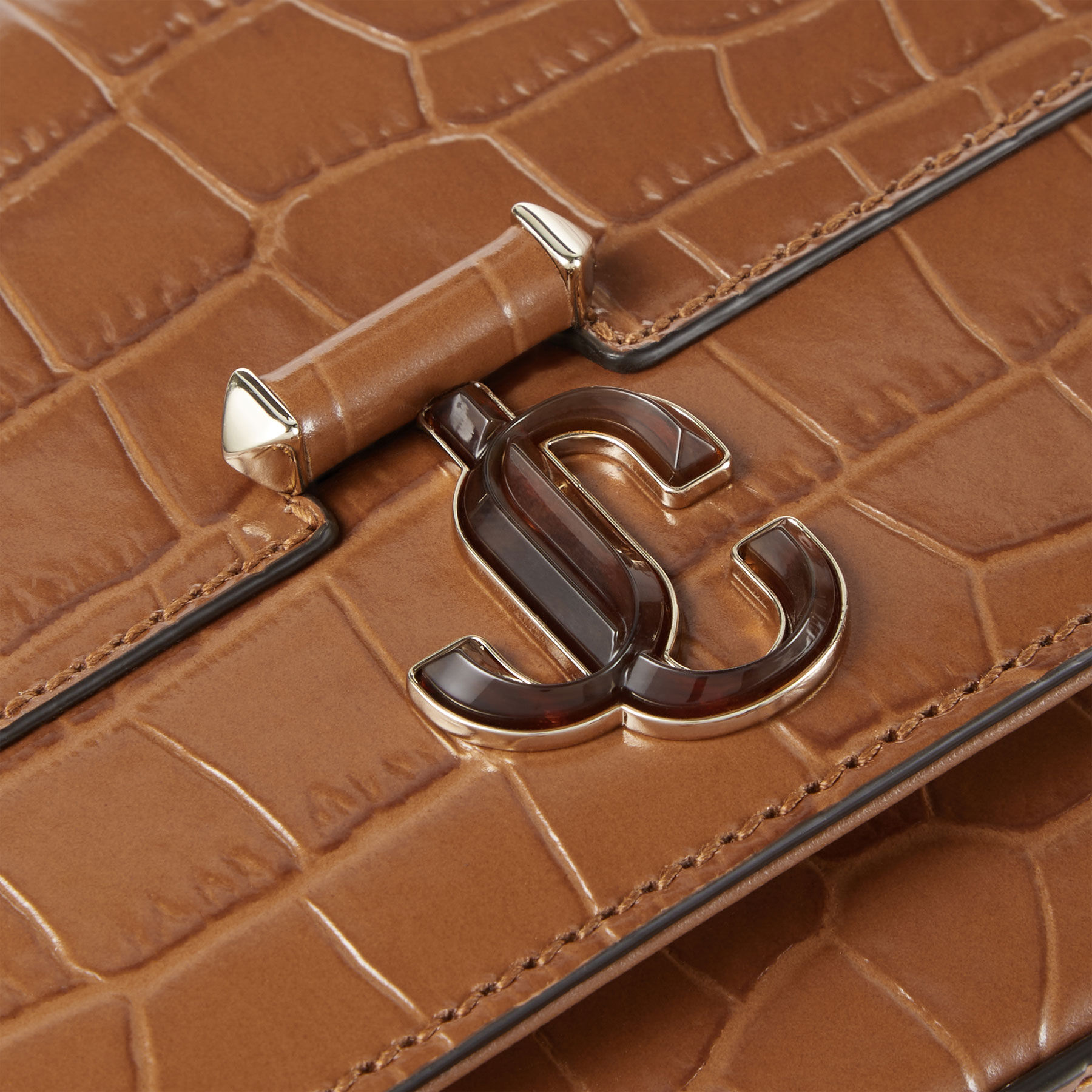 Jimmy choo crocodile bag top