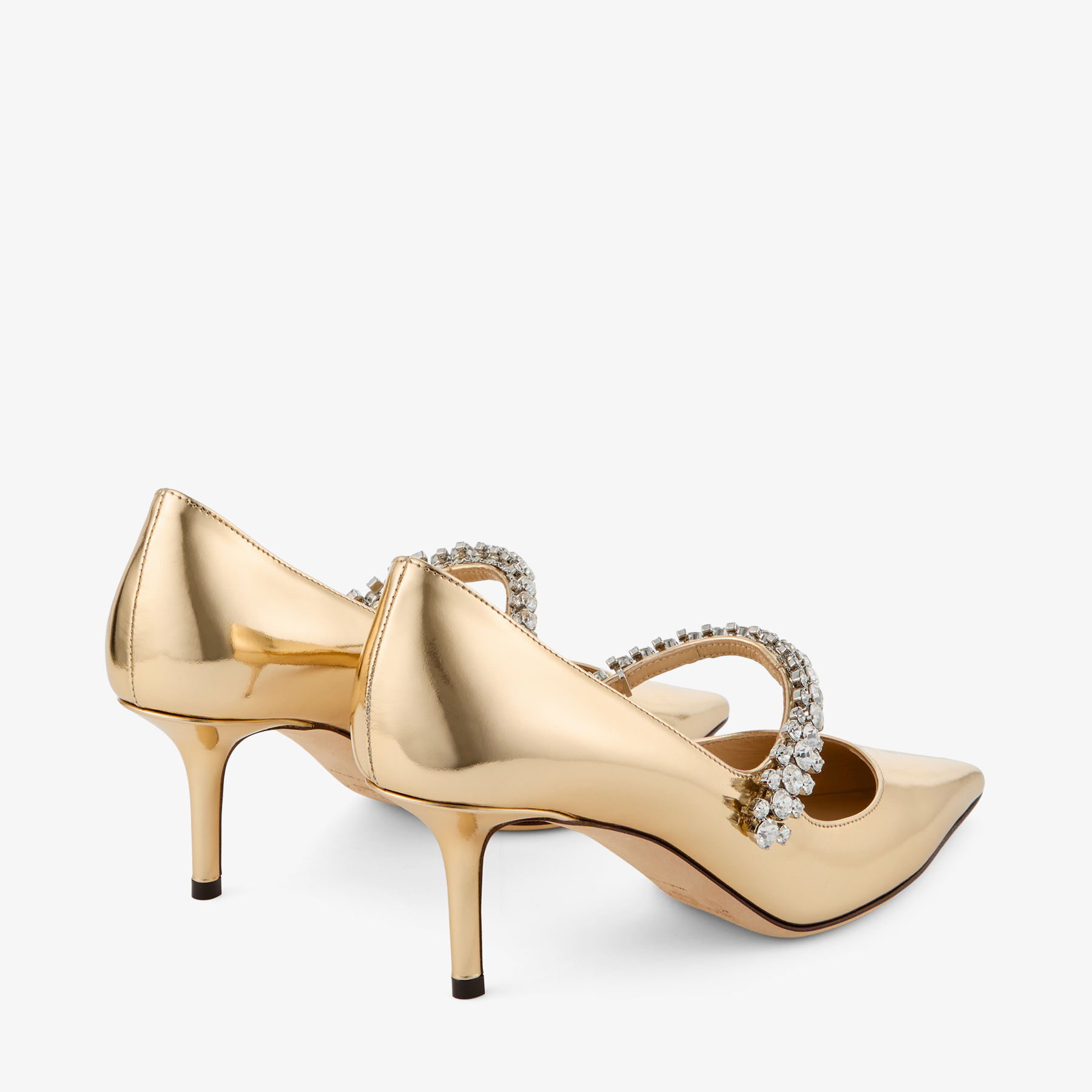 Gold satin pumps deals