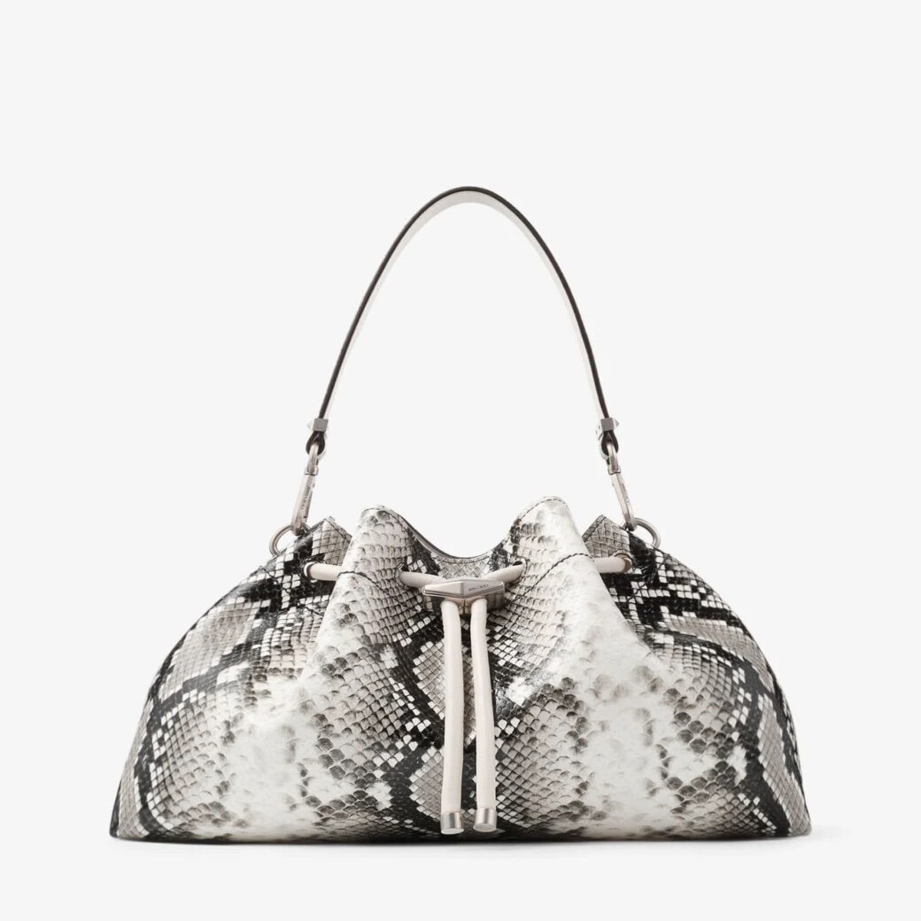 Snake print bag top