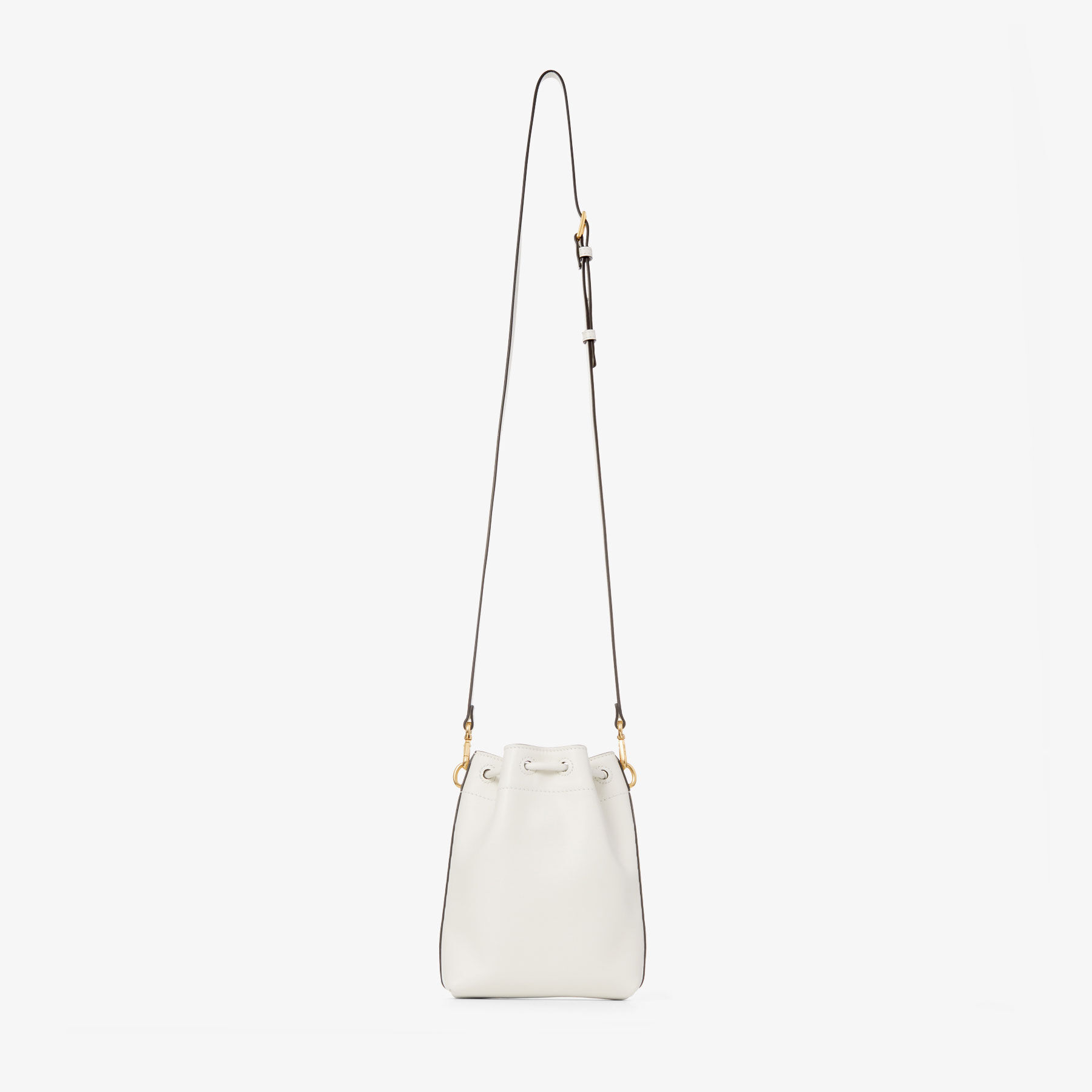 Bon Bon Bucket Gold Calf Leather Mini Bag JIMMY CHOO CA