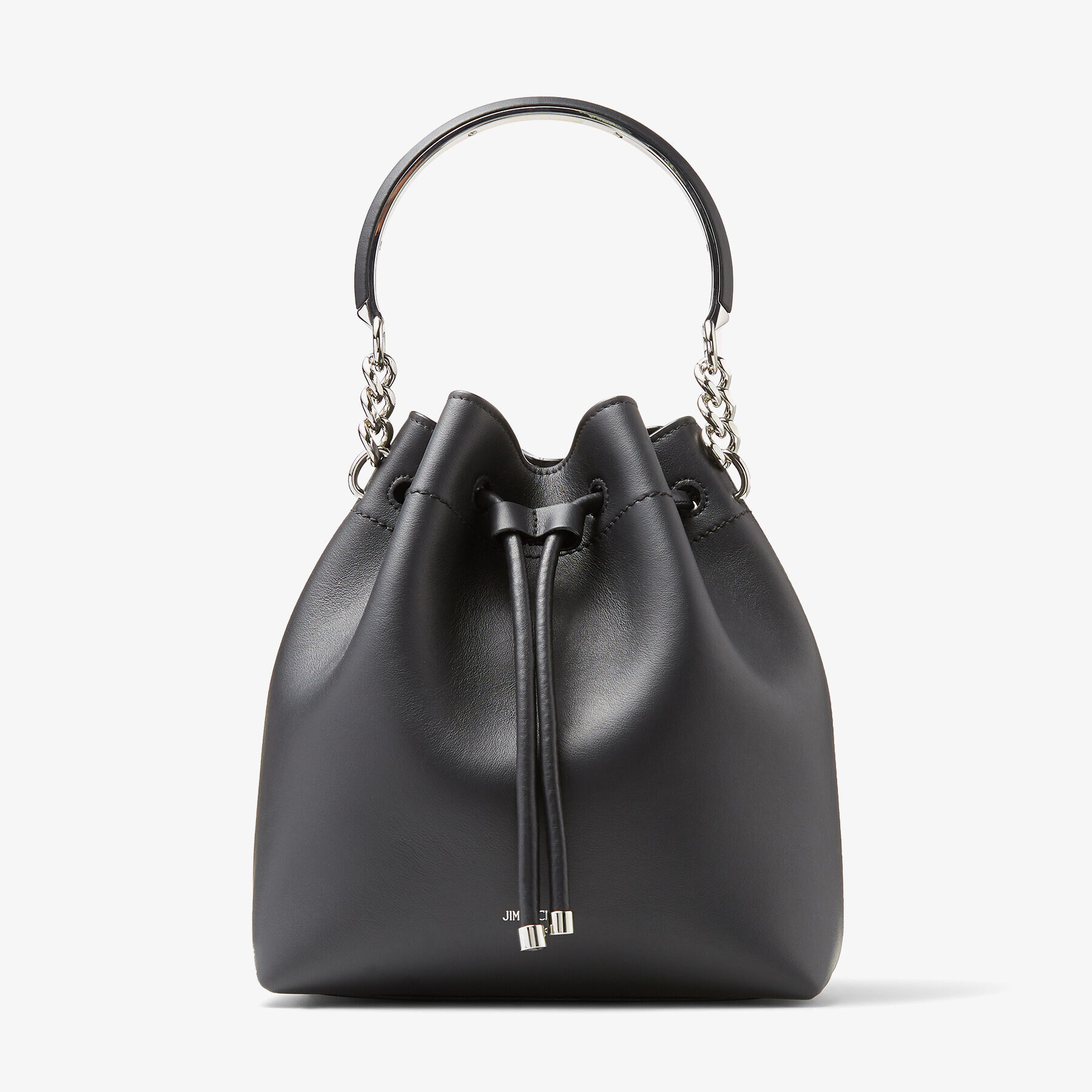 Jimmy Choo Luxury Handbag Jimmy Choo Black Leather Purse Bag With Metallic  Studs - Stylemyle