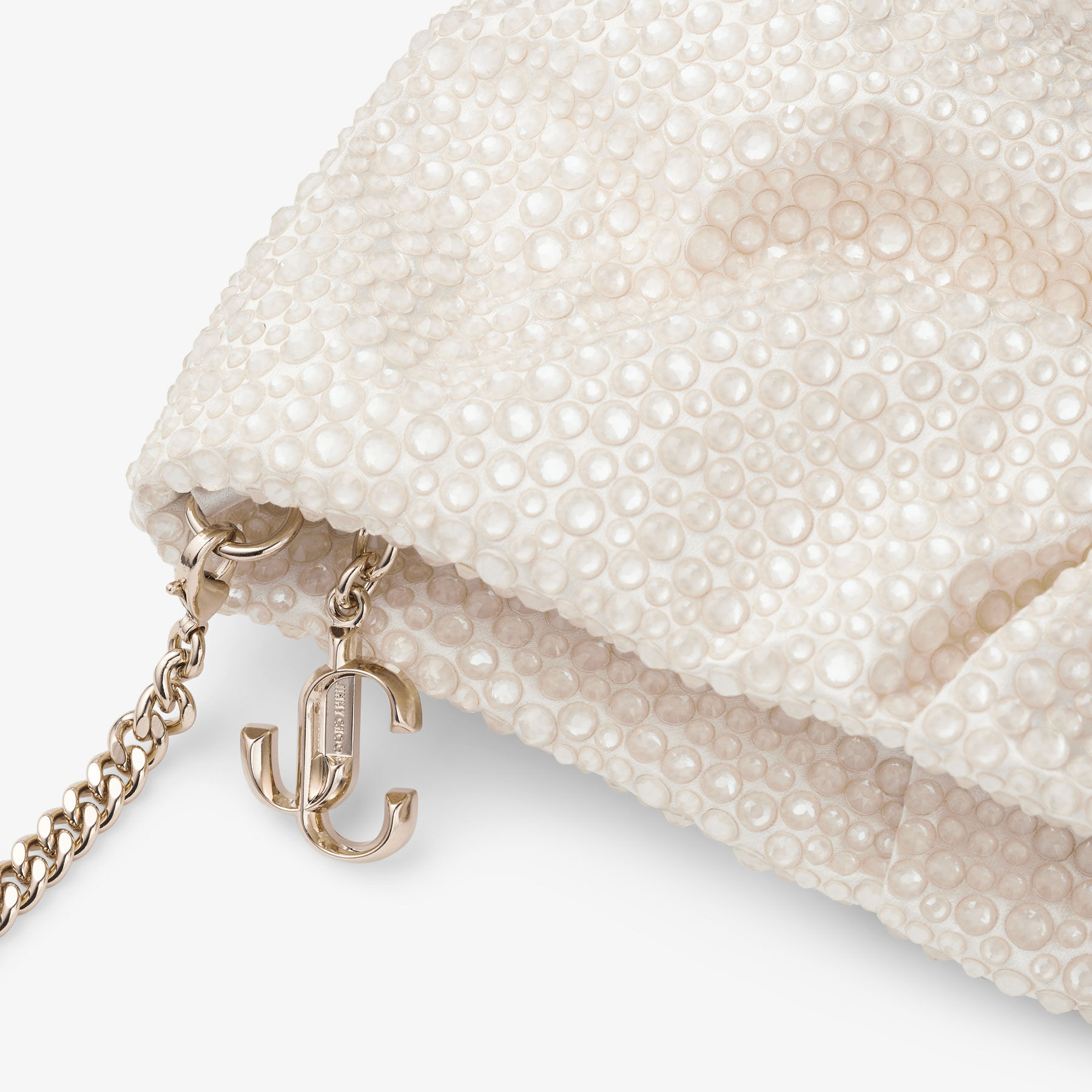 Ivory satin clutch bag shop