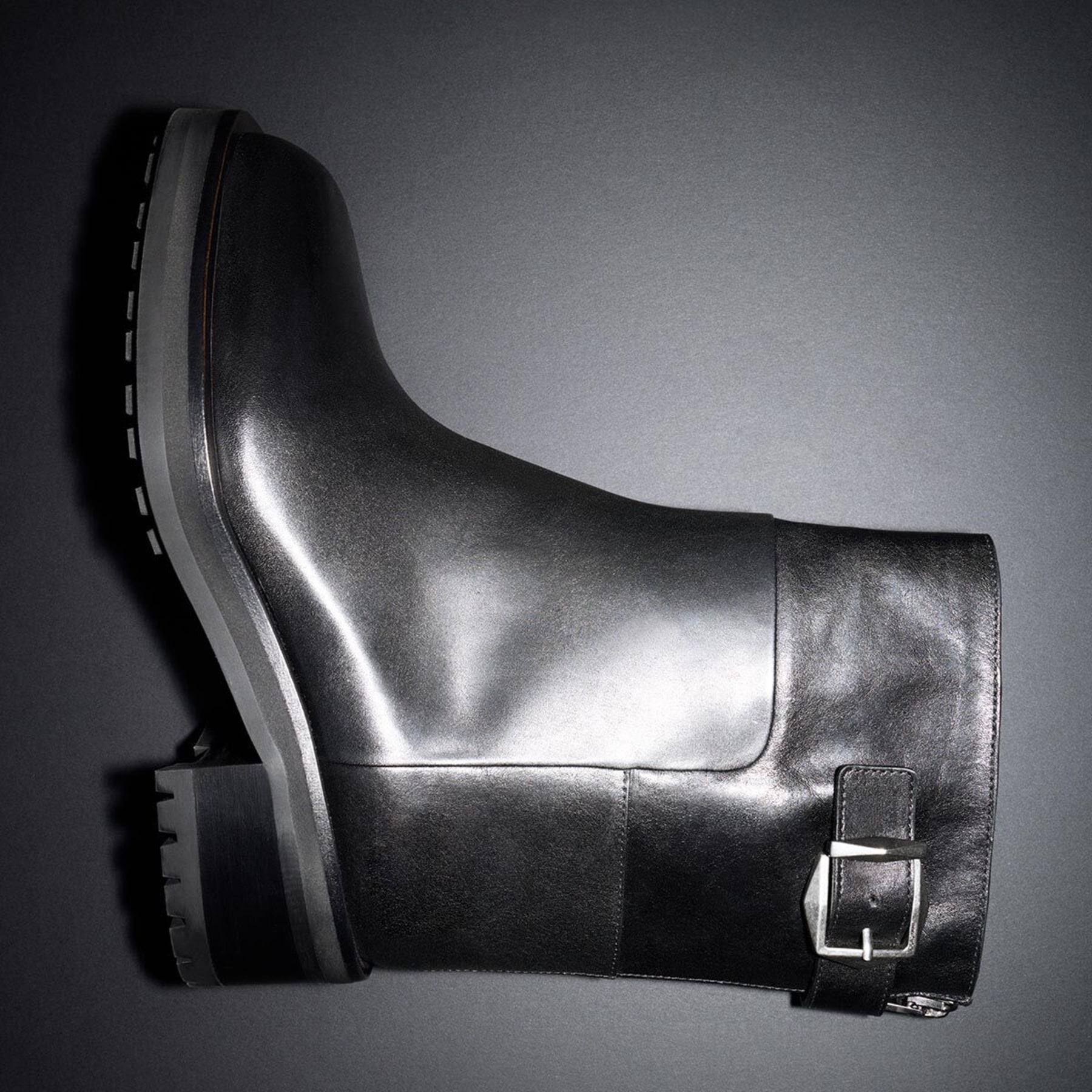Brooklyn Ankle Boot 50 Black Leather Ankle Boots JIMMY CHOO