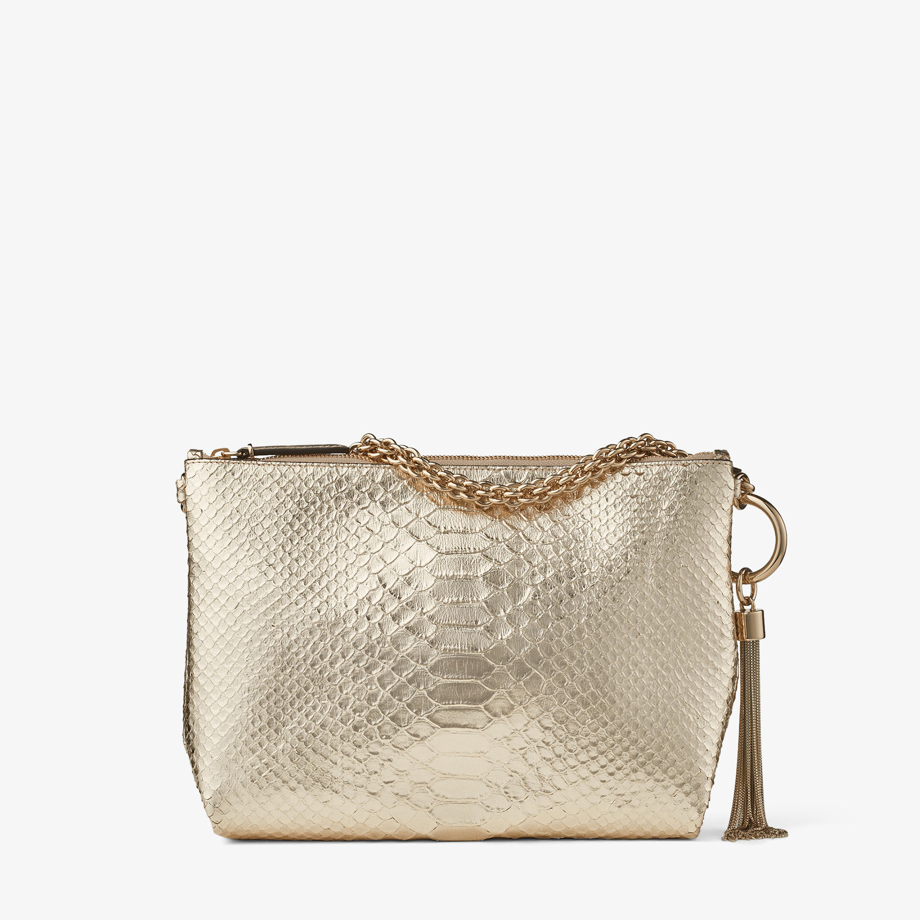 Jimmy choo discount snakeskin clutch