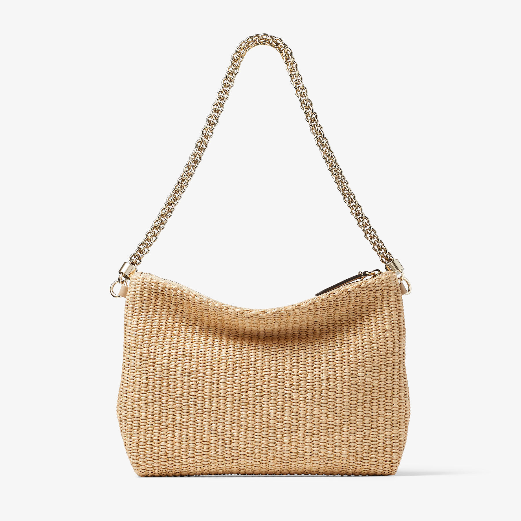 Callie Shoulder Natural Raffia Shoulder Bag JIMMY CHOO