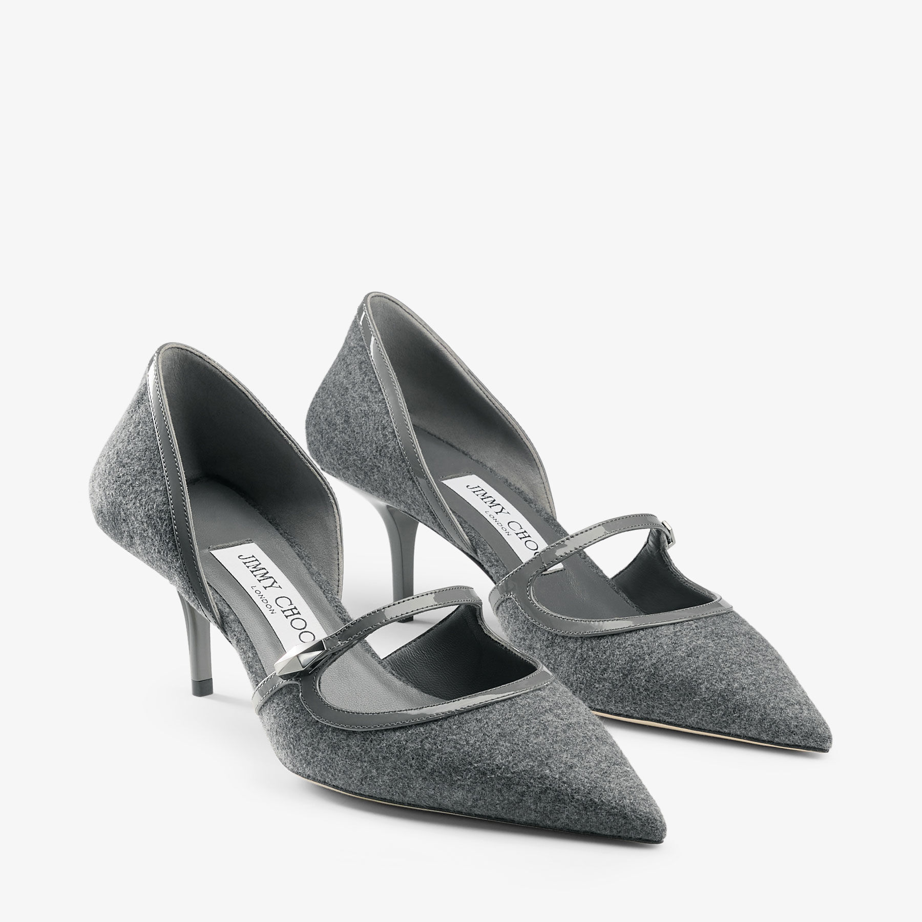 Jimmy choo grey heels deals