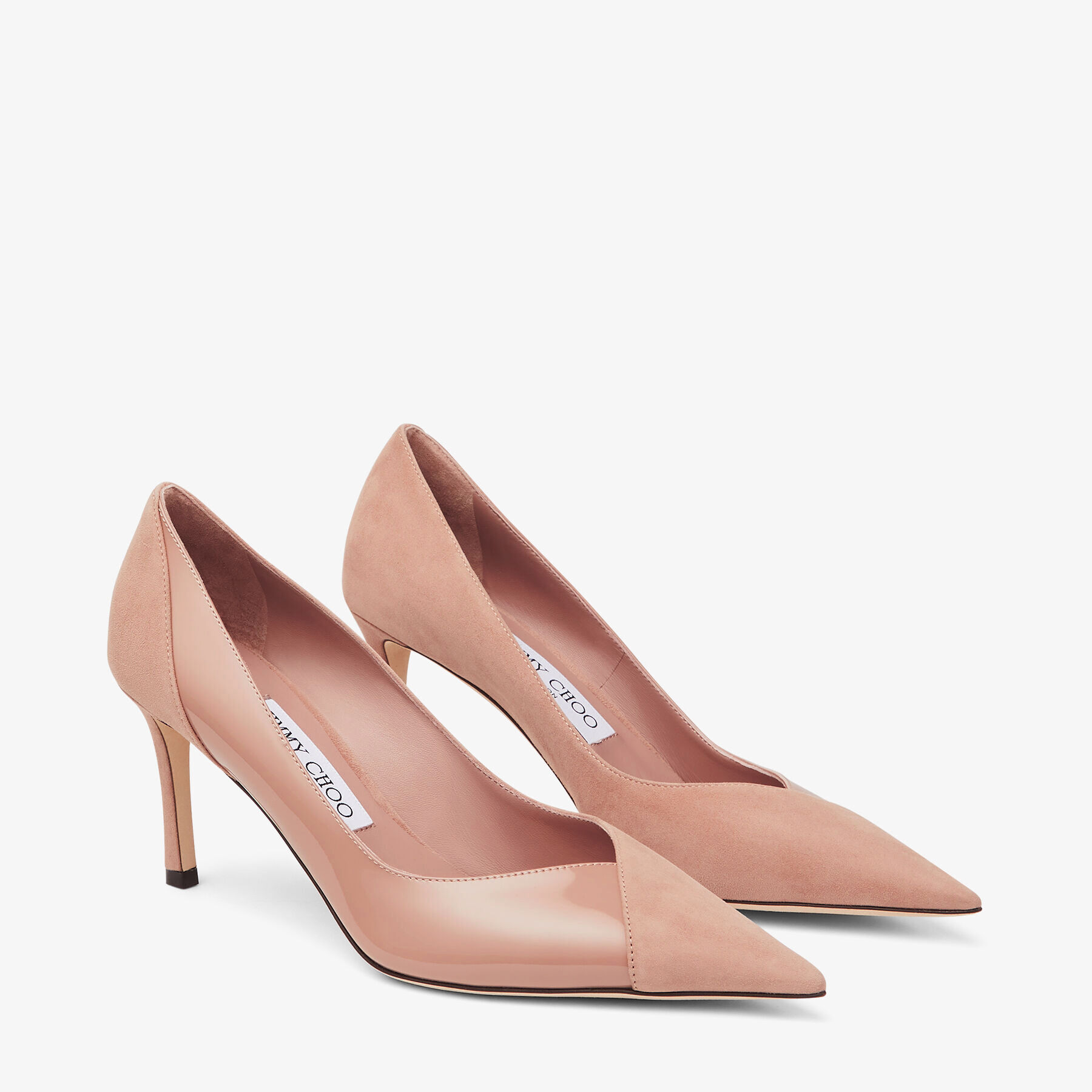 Ballet Pink Suede and Patent Pumps | CASS 75 | Autumn 2022 