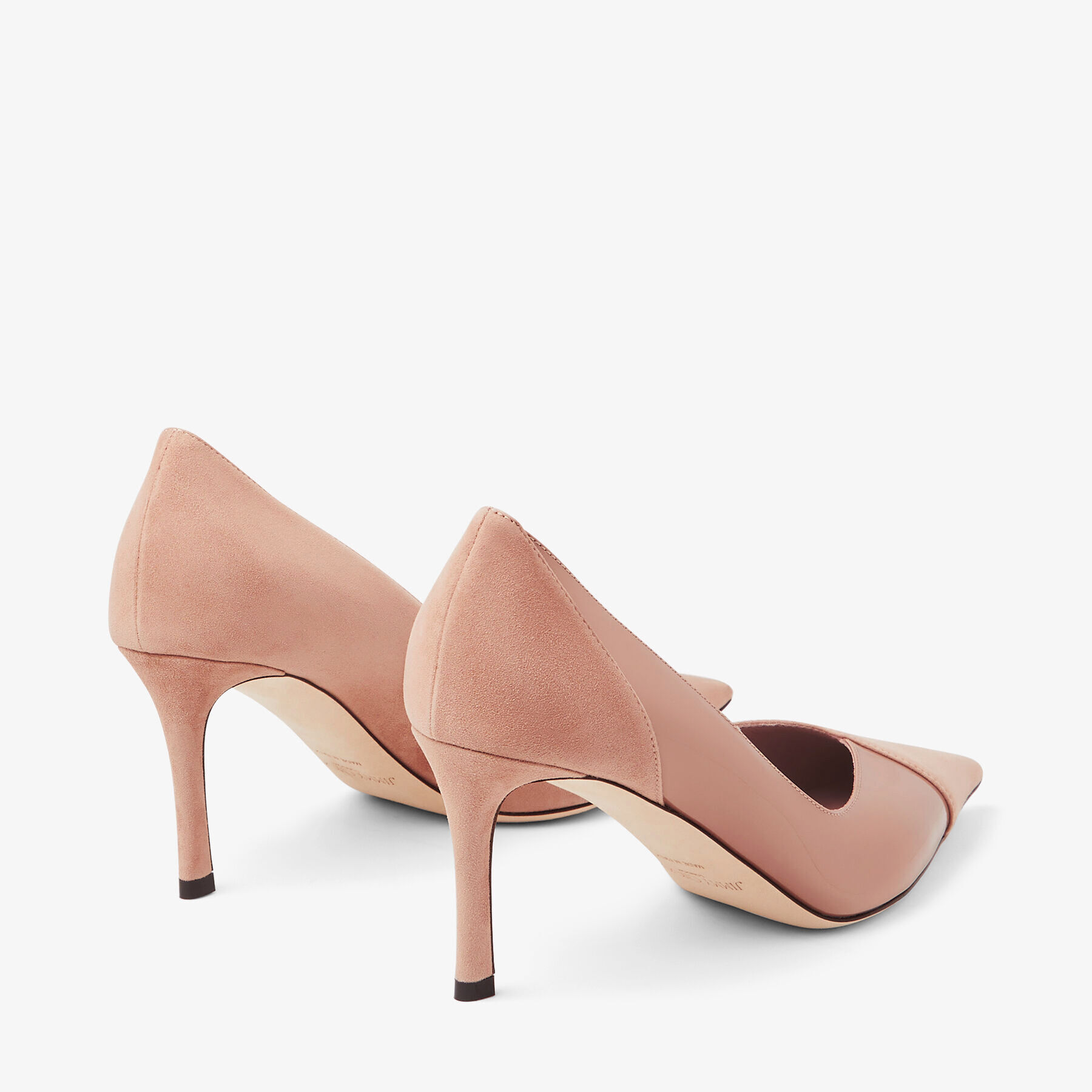 Pink suede court shoes hot sale