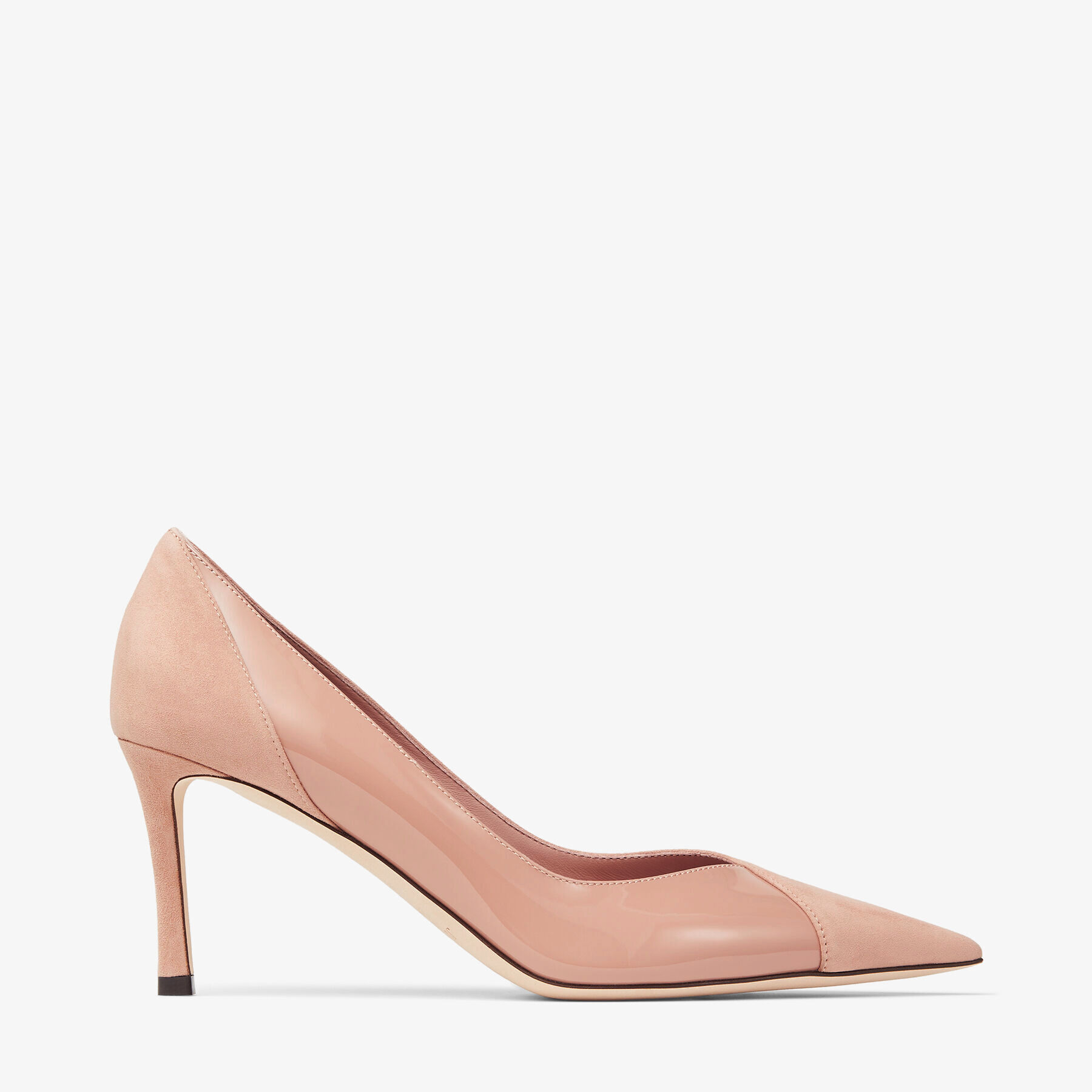 Ballet Pink Suede and Patent Pumps | CASS 75 | Autumn 2022 