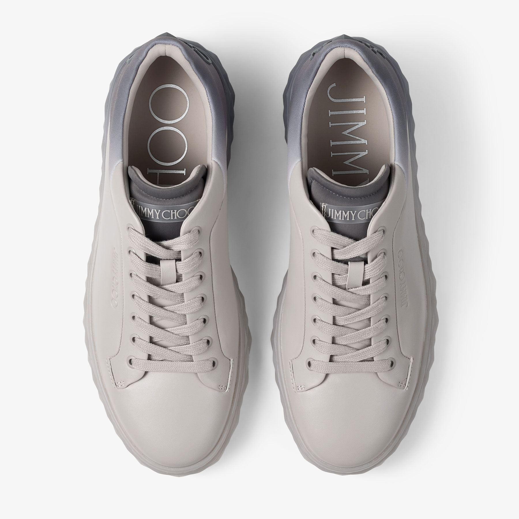 Grey jimmy choo trainers best sale