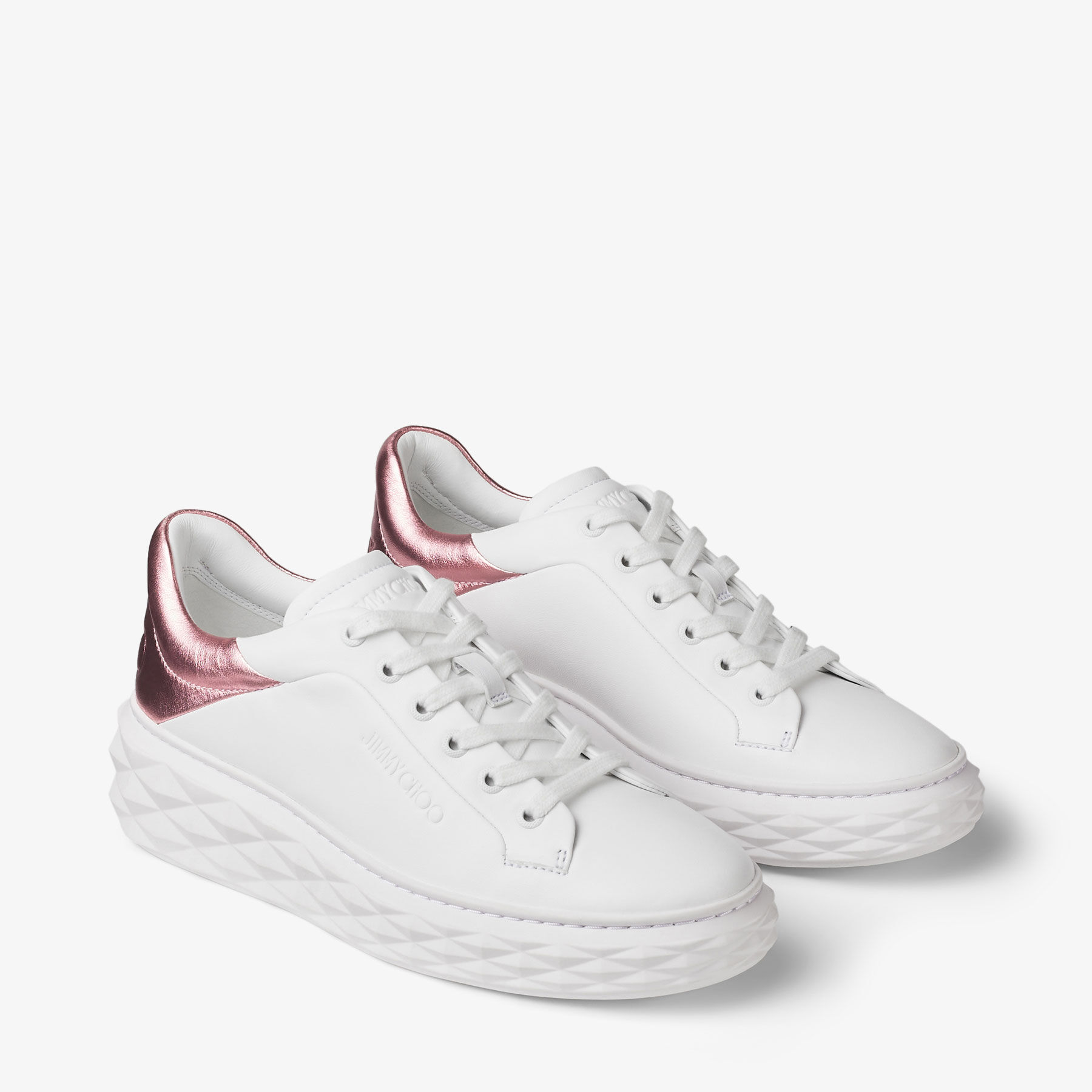 Pink jimmy choo trainers new arrivals