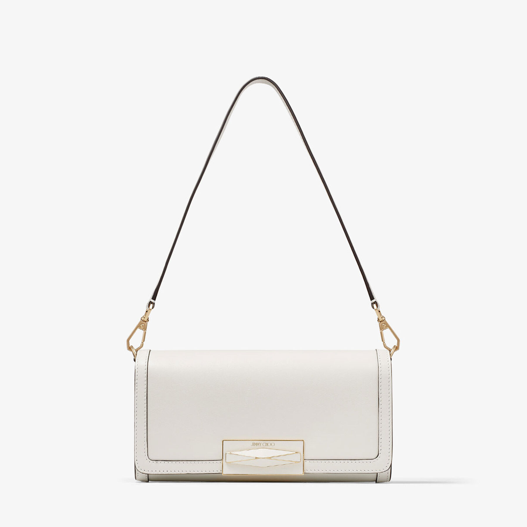 Jimmy choo leather shoulder bag new arrivals