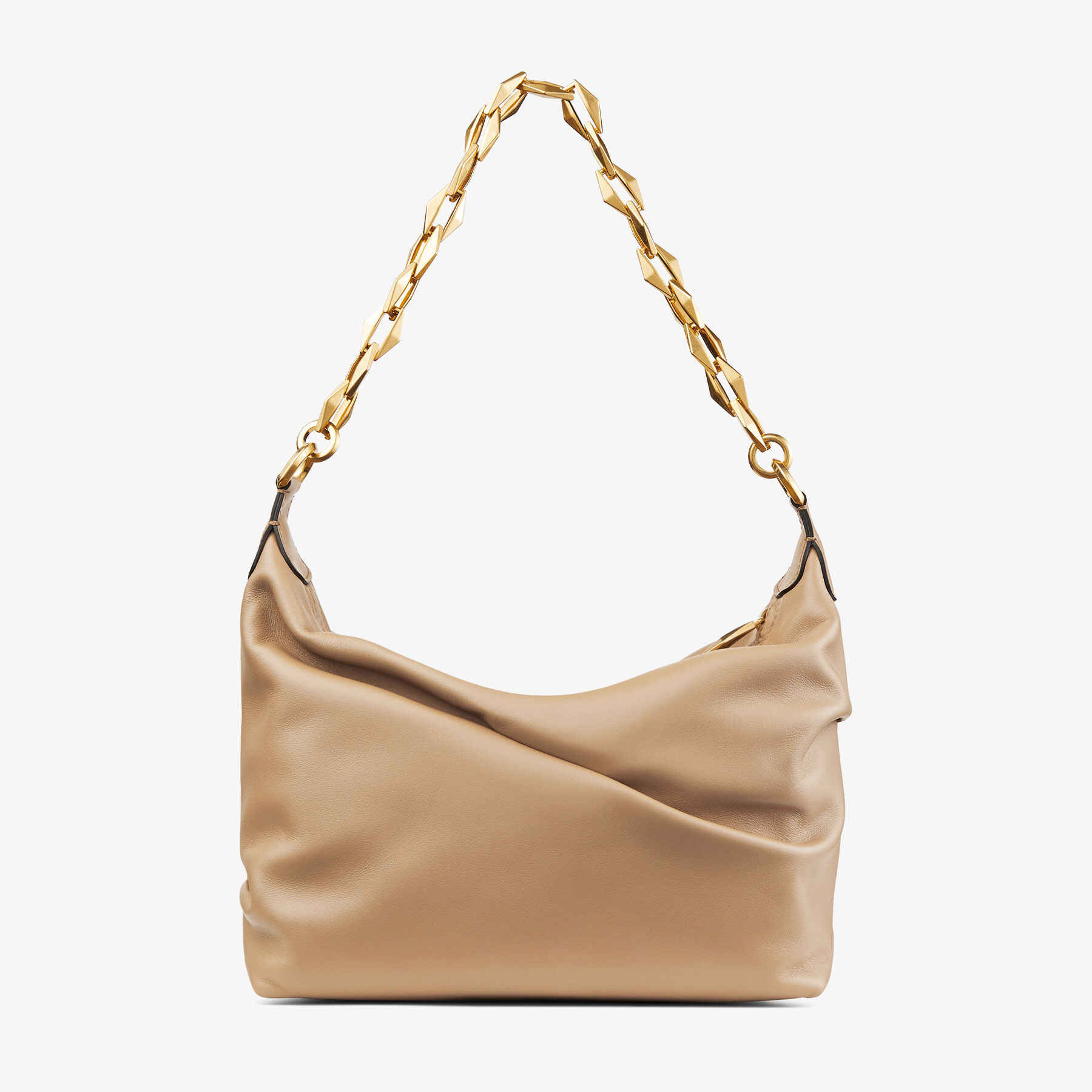 Hobo bag with chain strap best sale