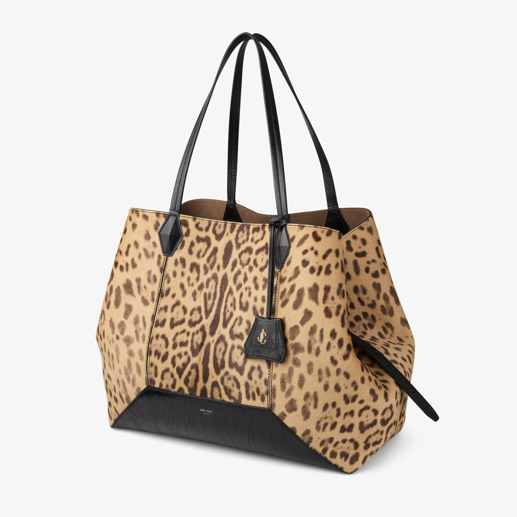 Jimmy choo leopard print bag best sale