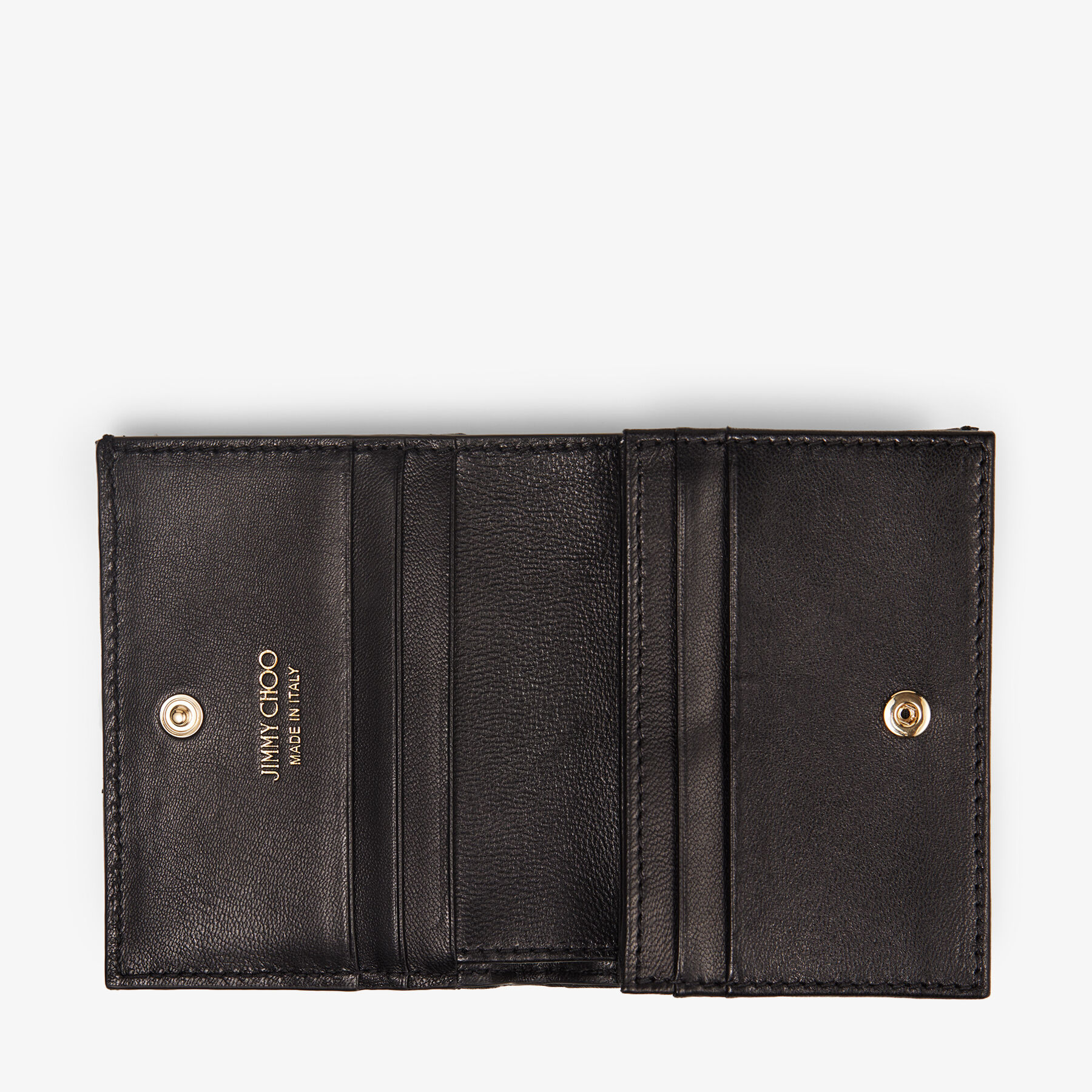 Jimmy Choo Carnaby monogram-jacquard wallet - ShopStyle