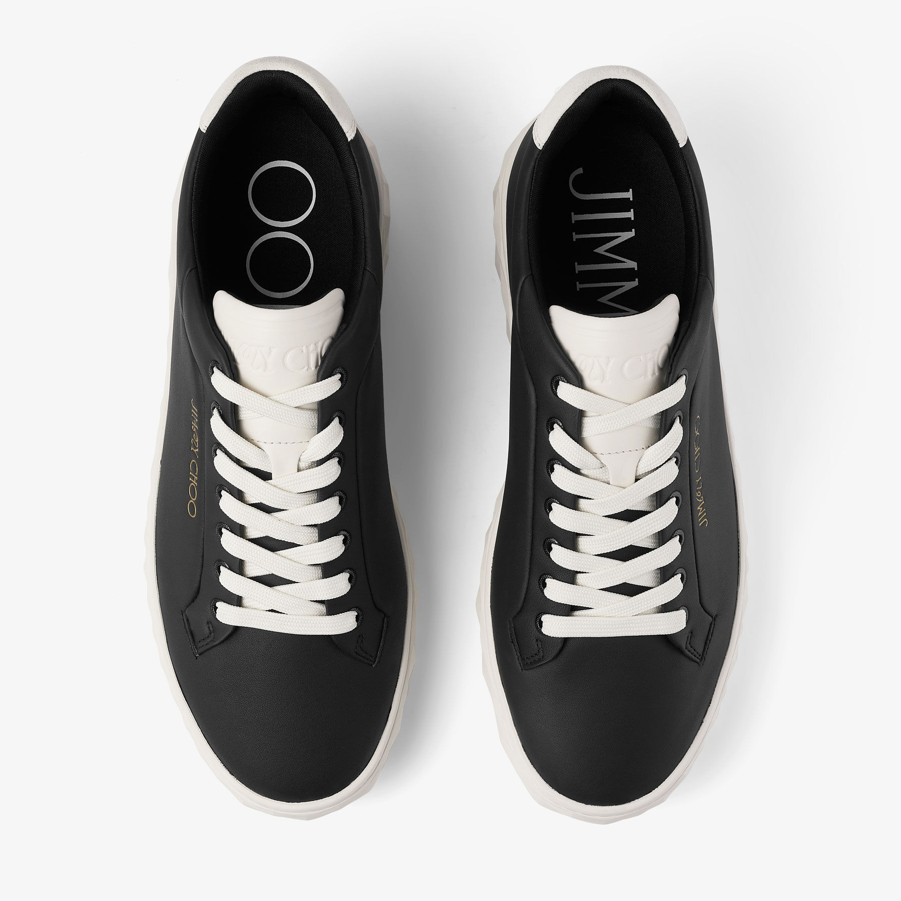 Jimmy Choo / Malbon Diamond Golf | Black/Latte Embossed