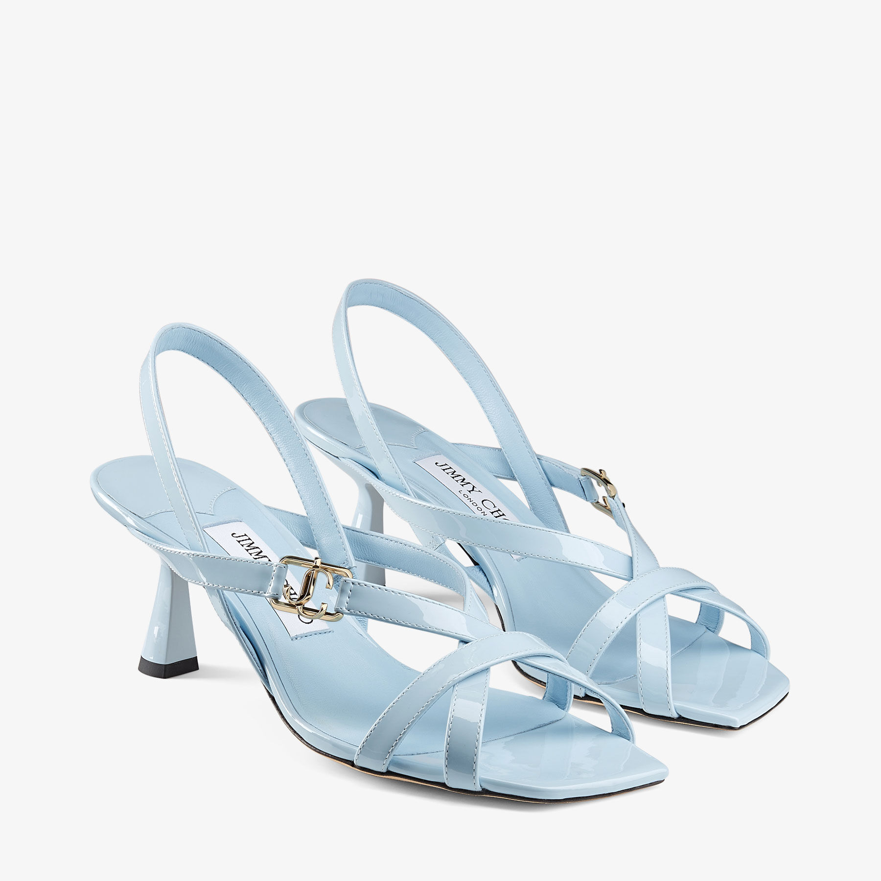 Jimmy choo discount light blue shoes