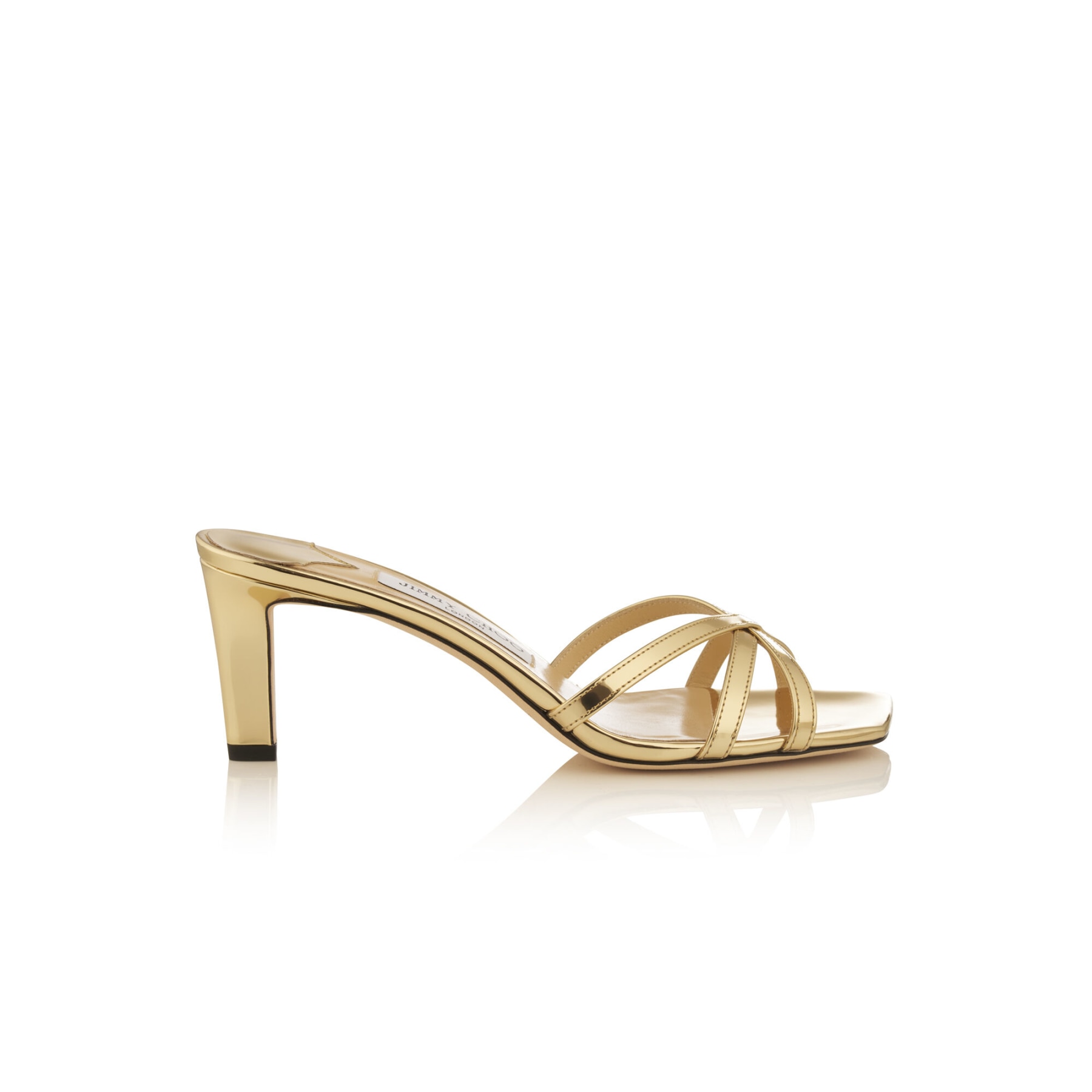 Gold Cross Flatform Sandals – Dip Your Toes