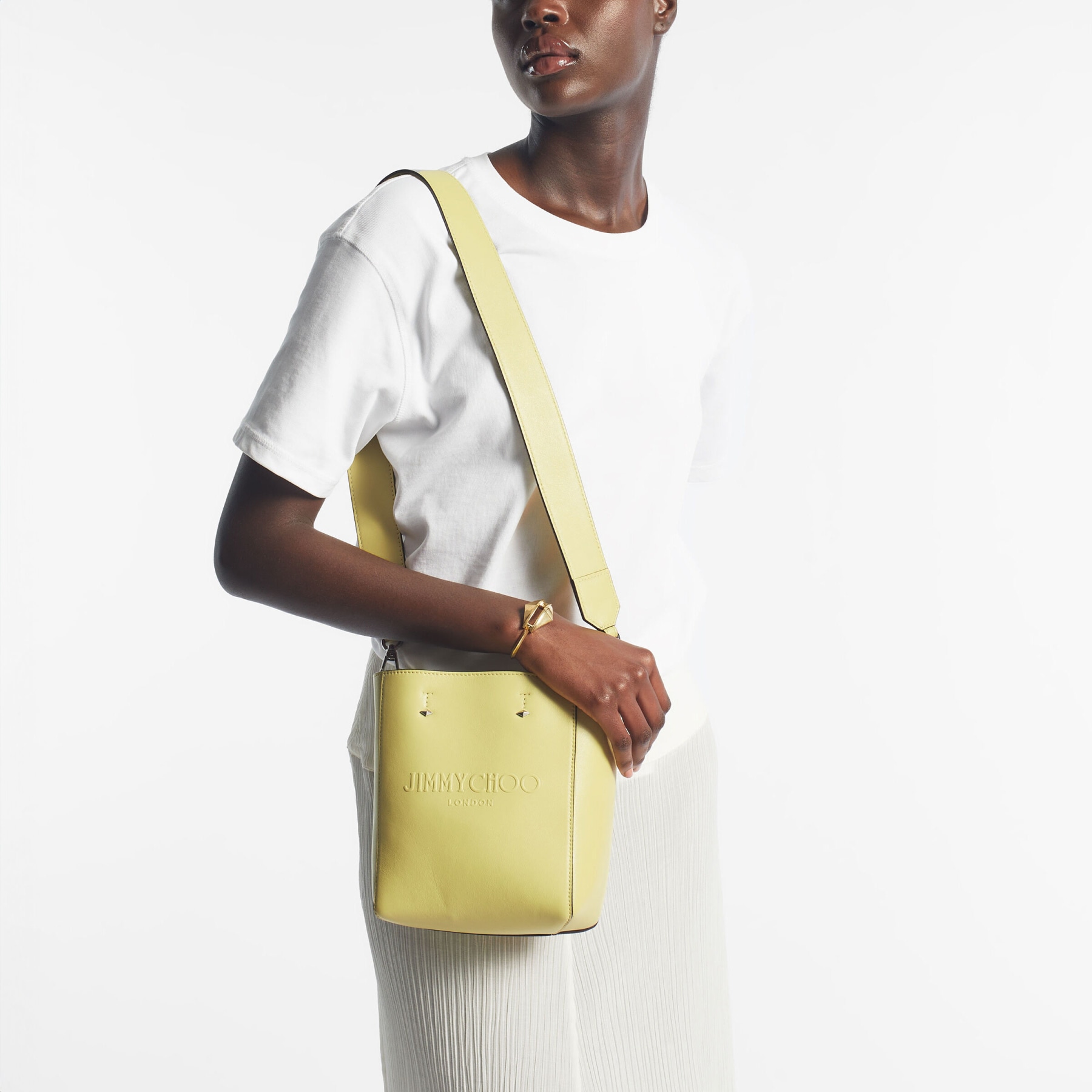 Jimmy choo yellow bag store