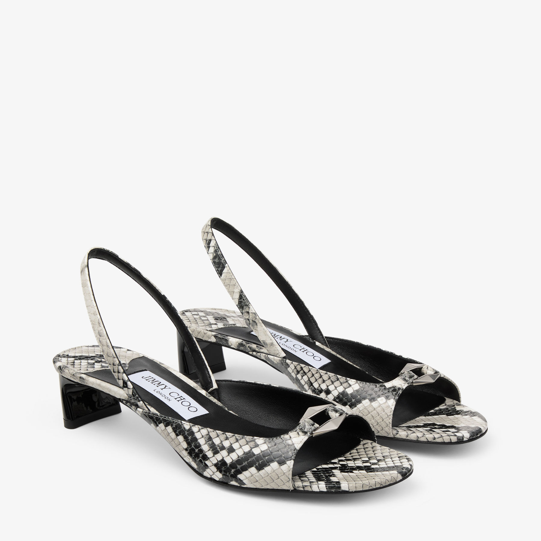 Lev 35 Roccia Snake Print Sandals JIMMY CHOO CA