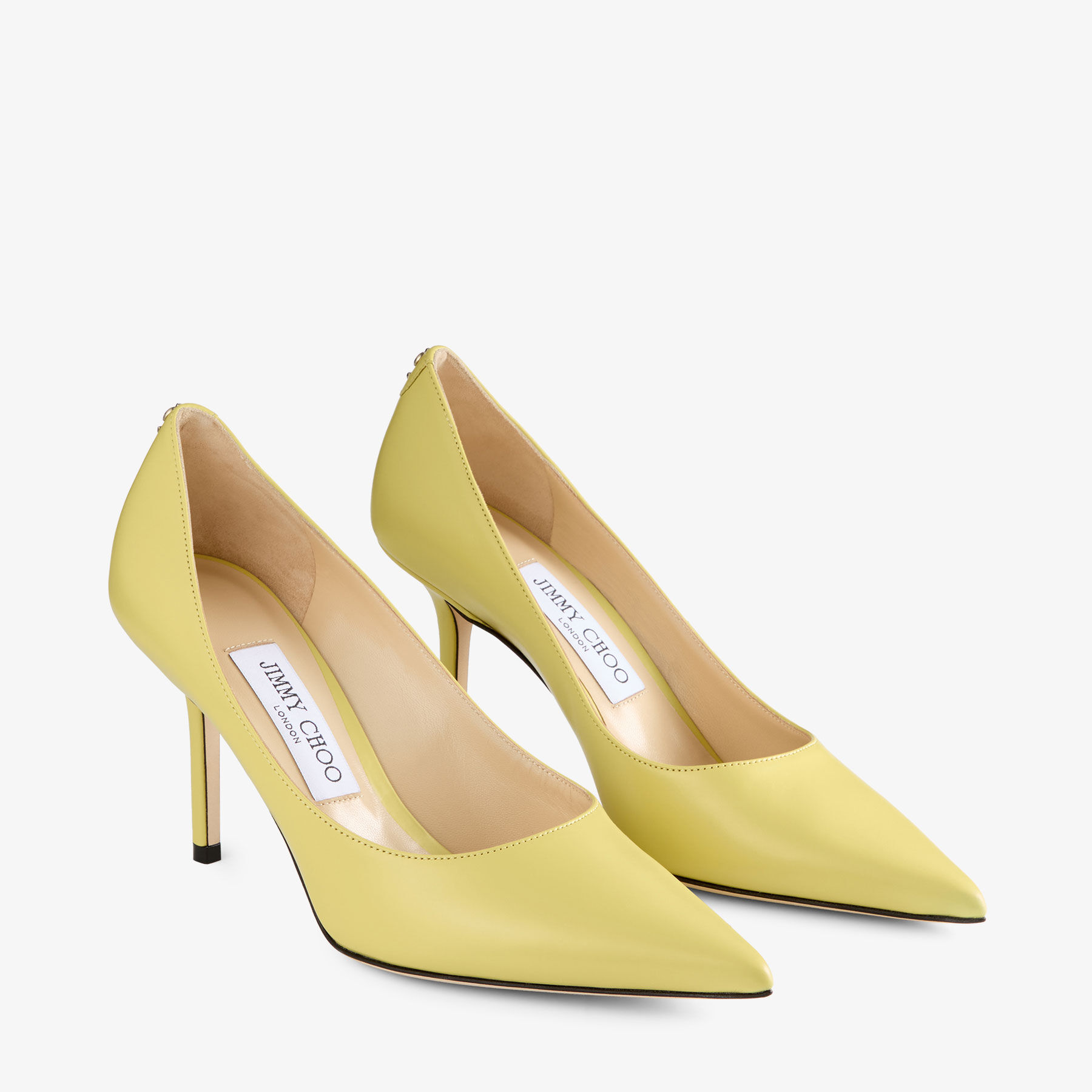 Jimmy choo yellow pumps hot sale
