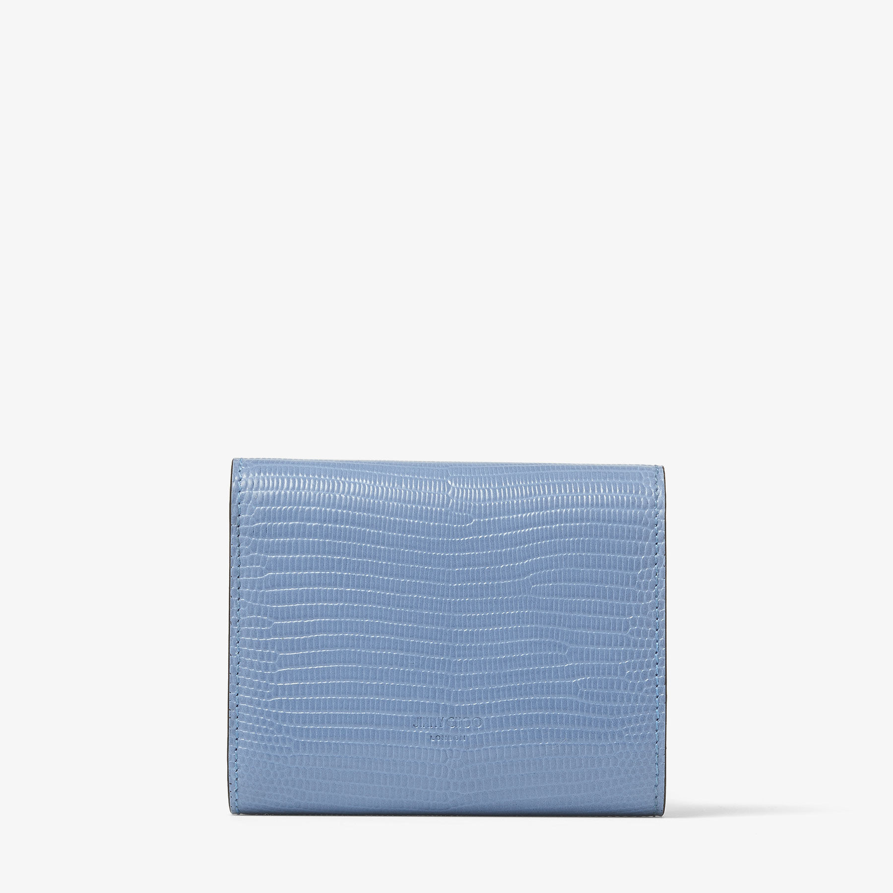 Marinda|Denim/Gold Lizard Print SLG| JIMMY CHOO