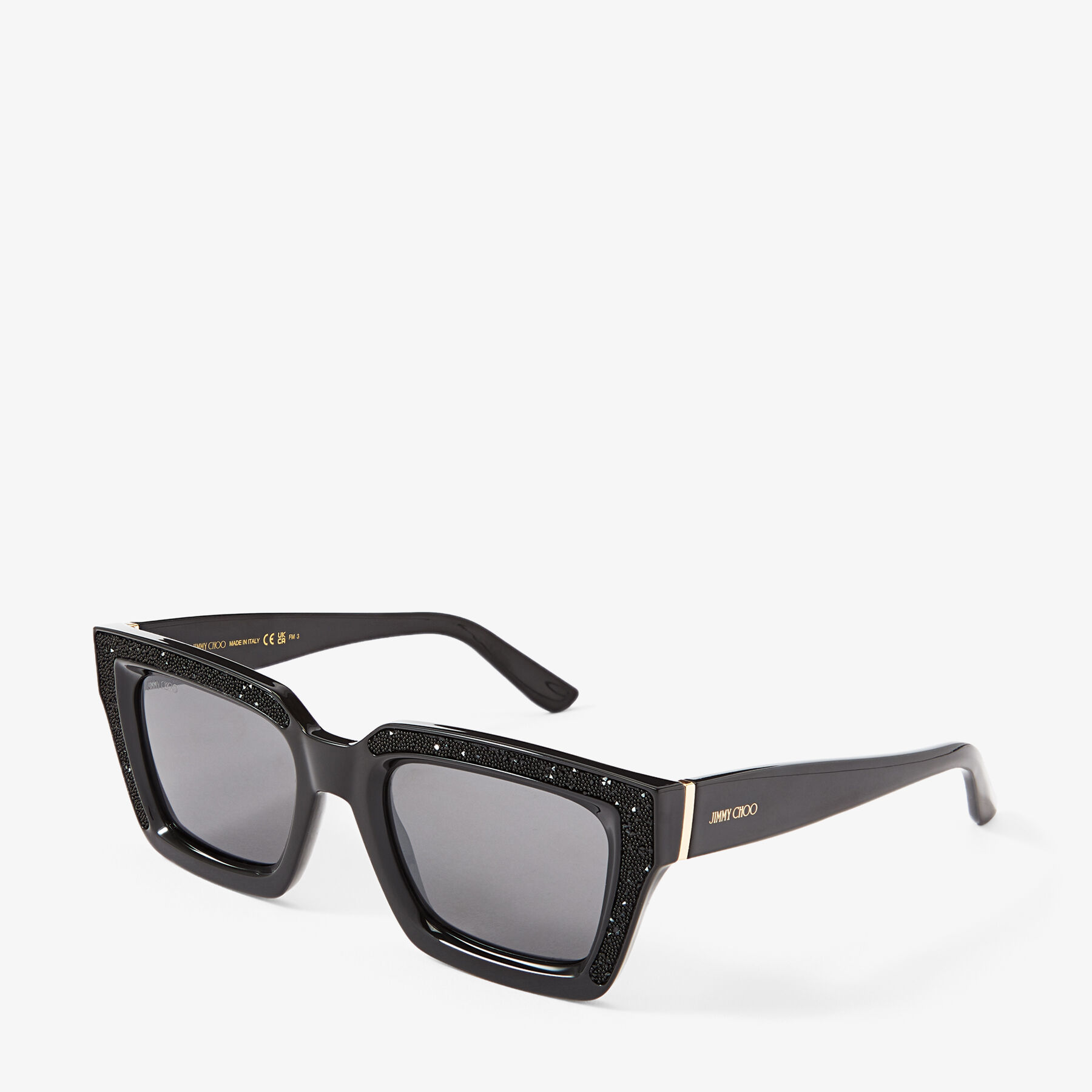 Jimmy Choo Eyewear Monogram square-frame Sunglasses - Farfetch