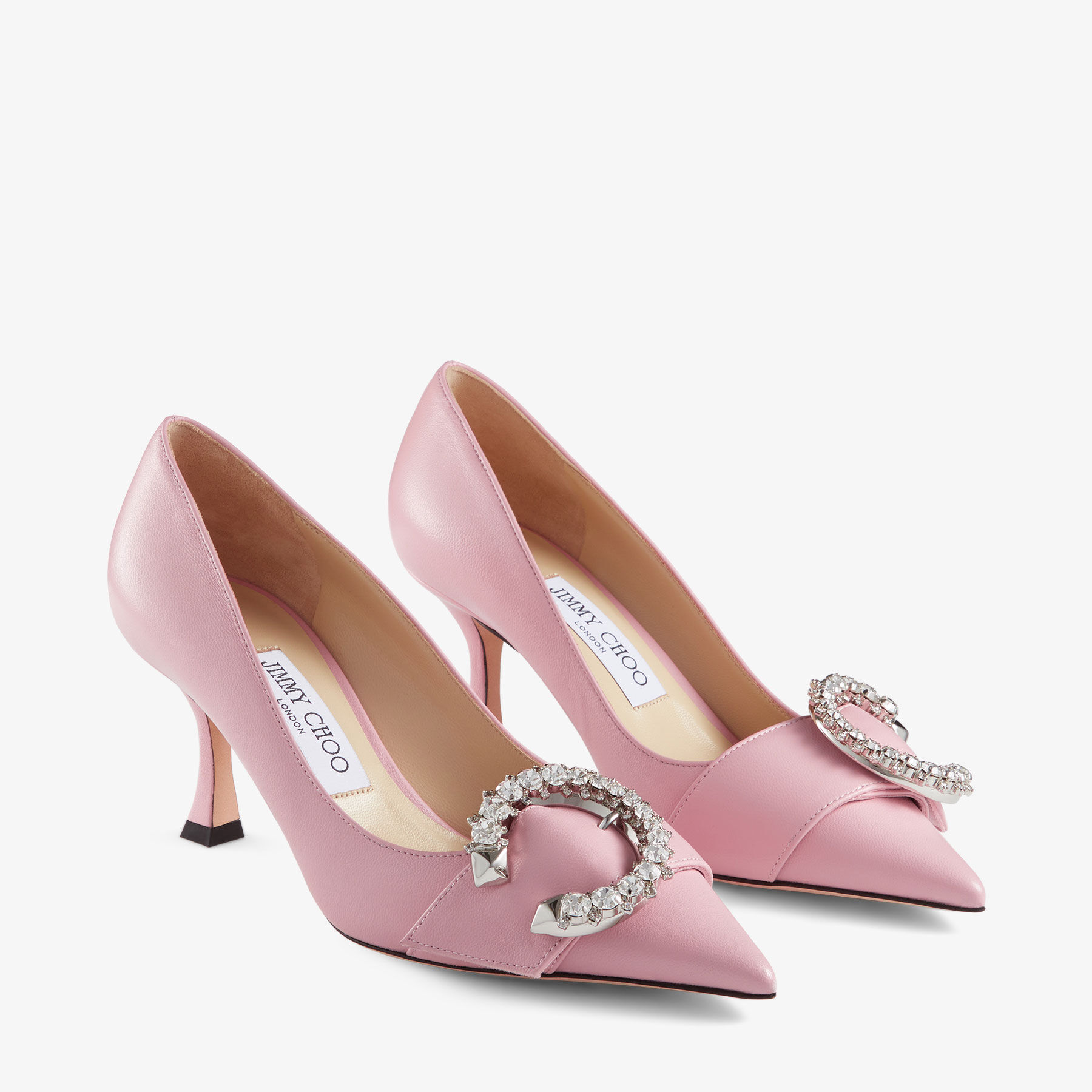 Melva 70 | Rose Nappa Leather Pumps | JIMMY CHOO US