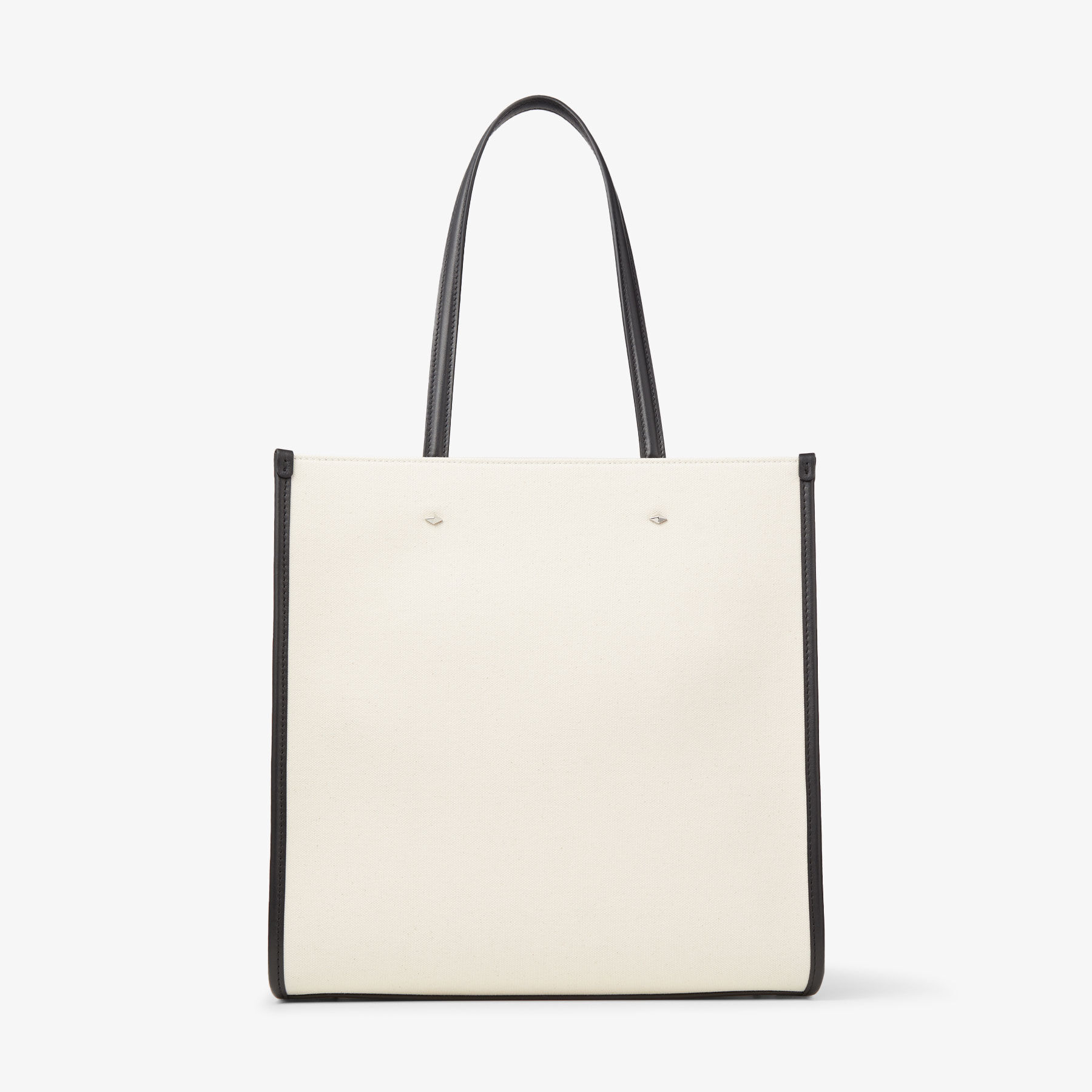 N/S TOTE/M | Natural Pink Canvas Tote Bag | Summer Collection