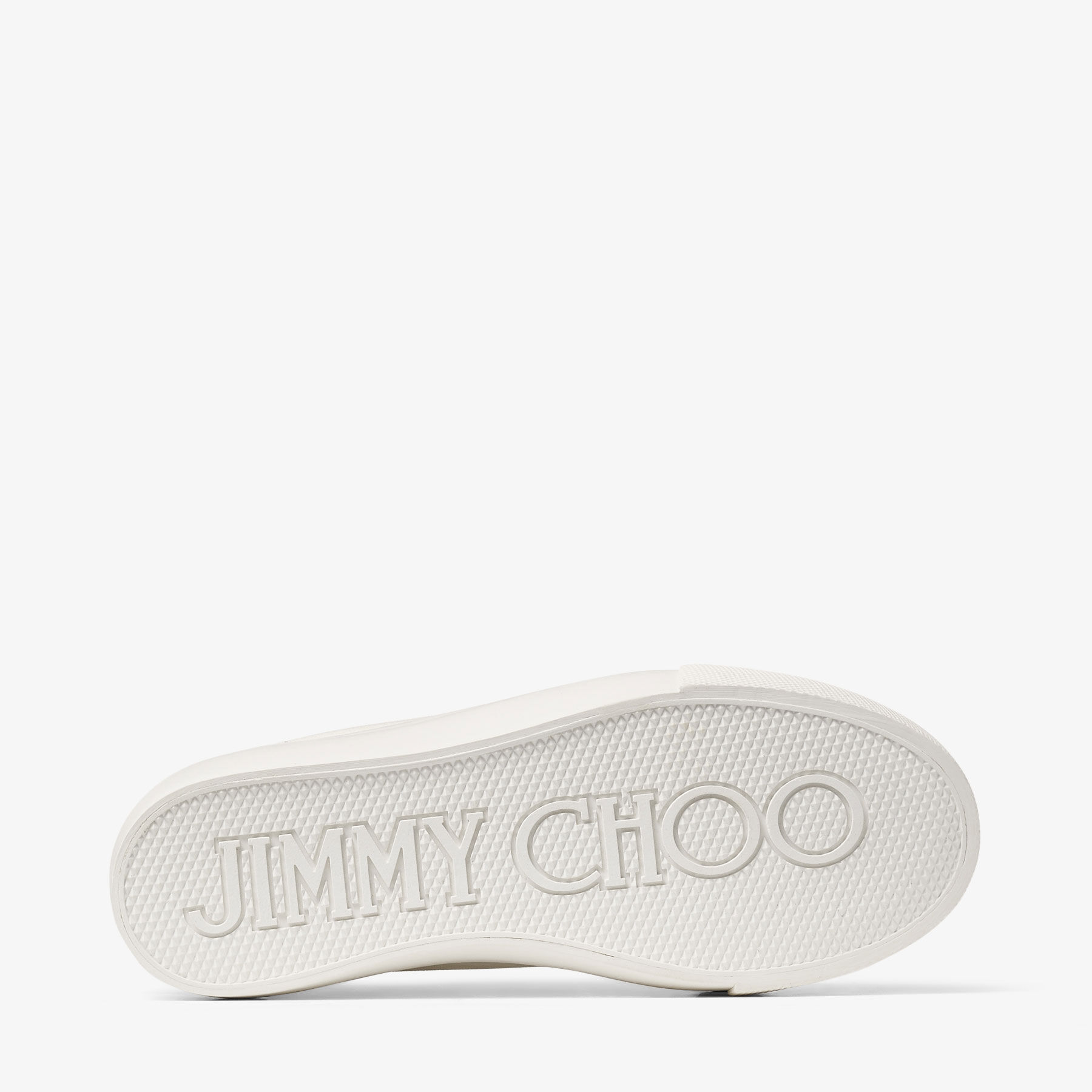 Palma Maxi/F | Latte Canvas Platform Trainers with Embroidered Logo ...