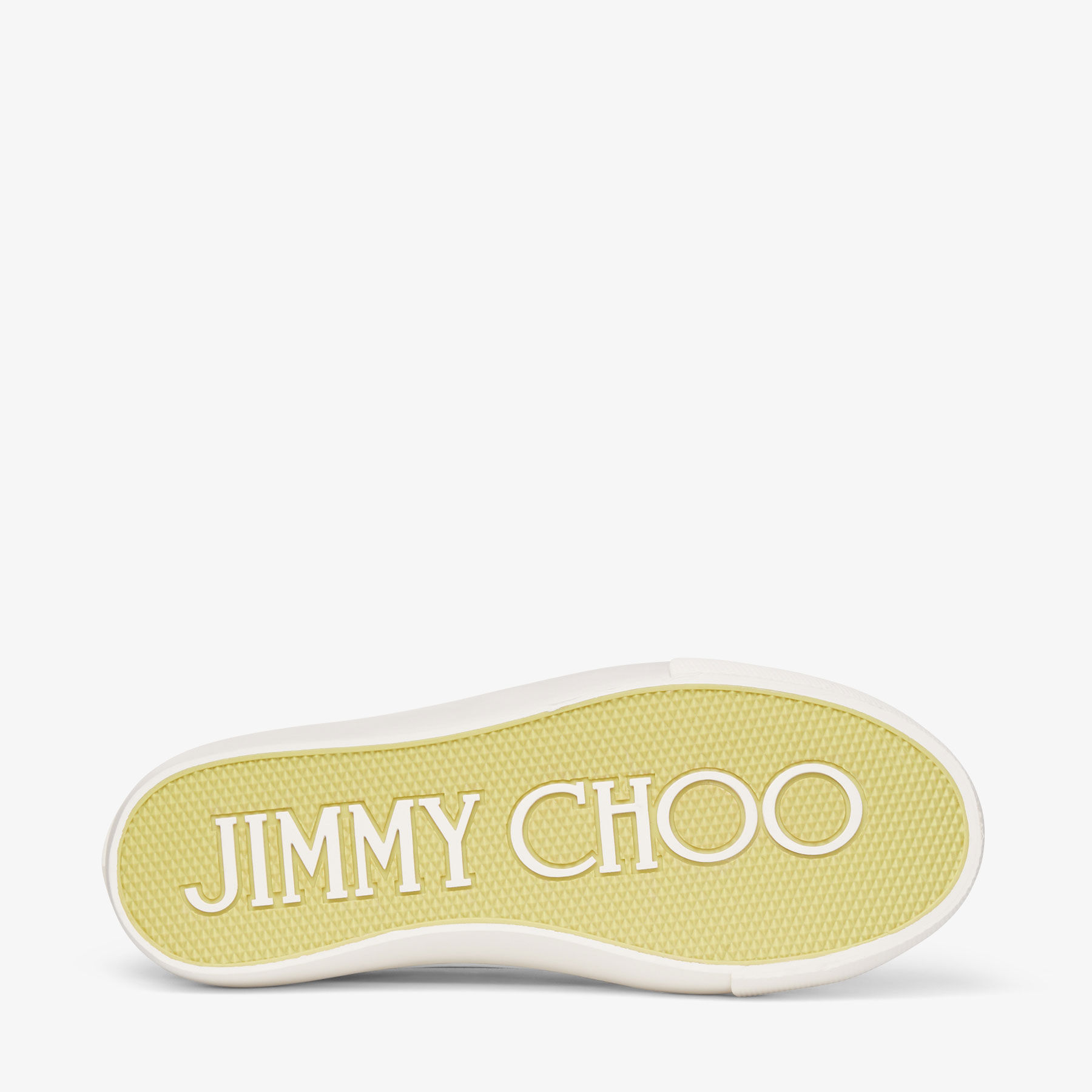 Palma Maxi F Yellow Canvas Trainer JIMMY CHOO CA