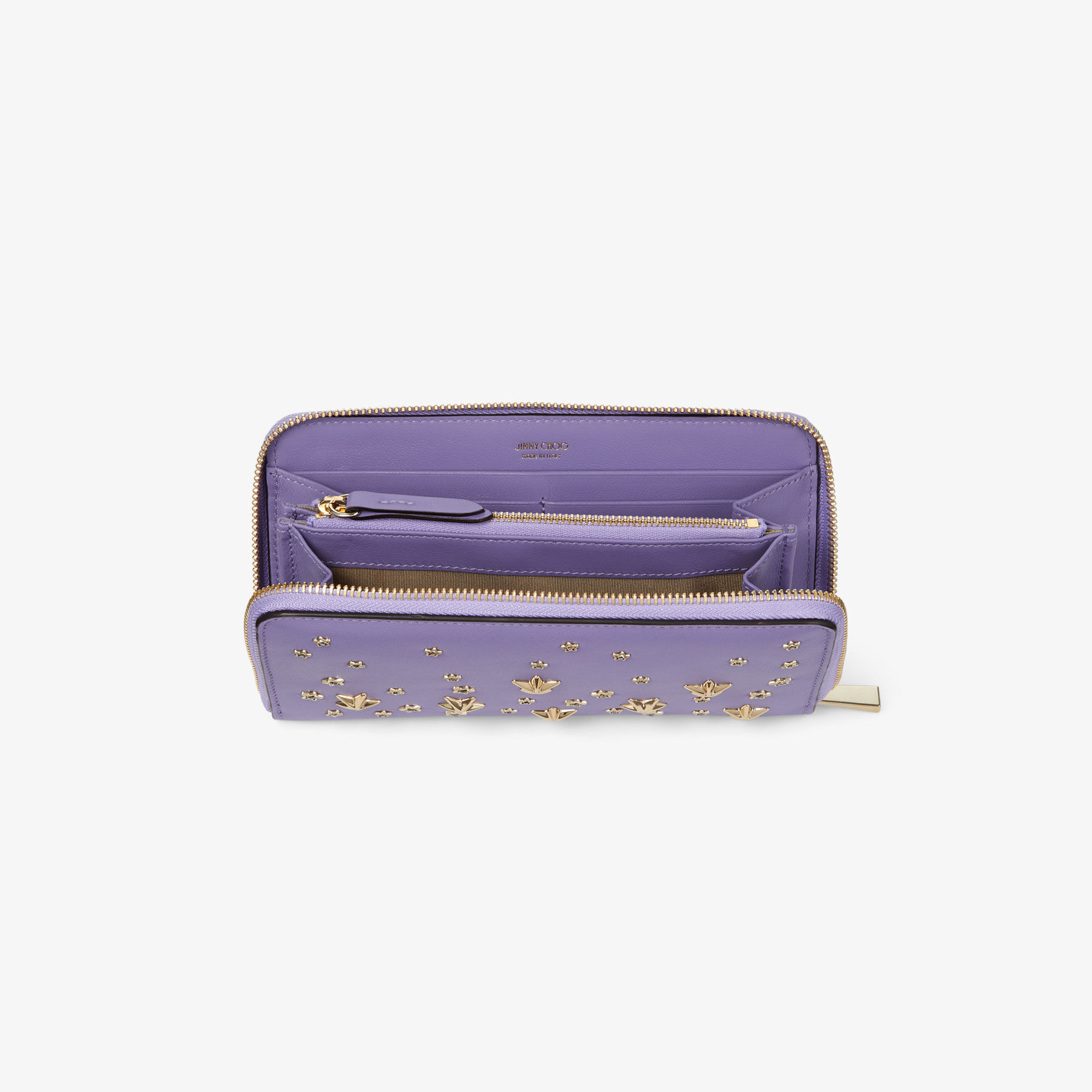 Pippa Tanzanite Light Gold Calf Leather SLG JIMMY CHOO US