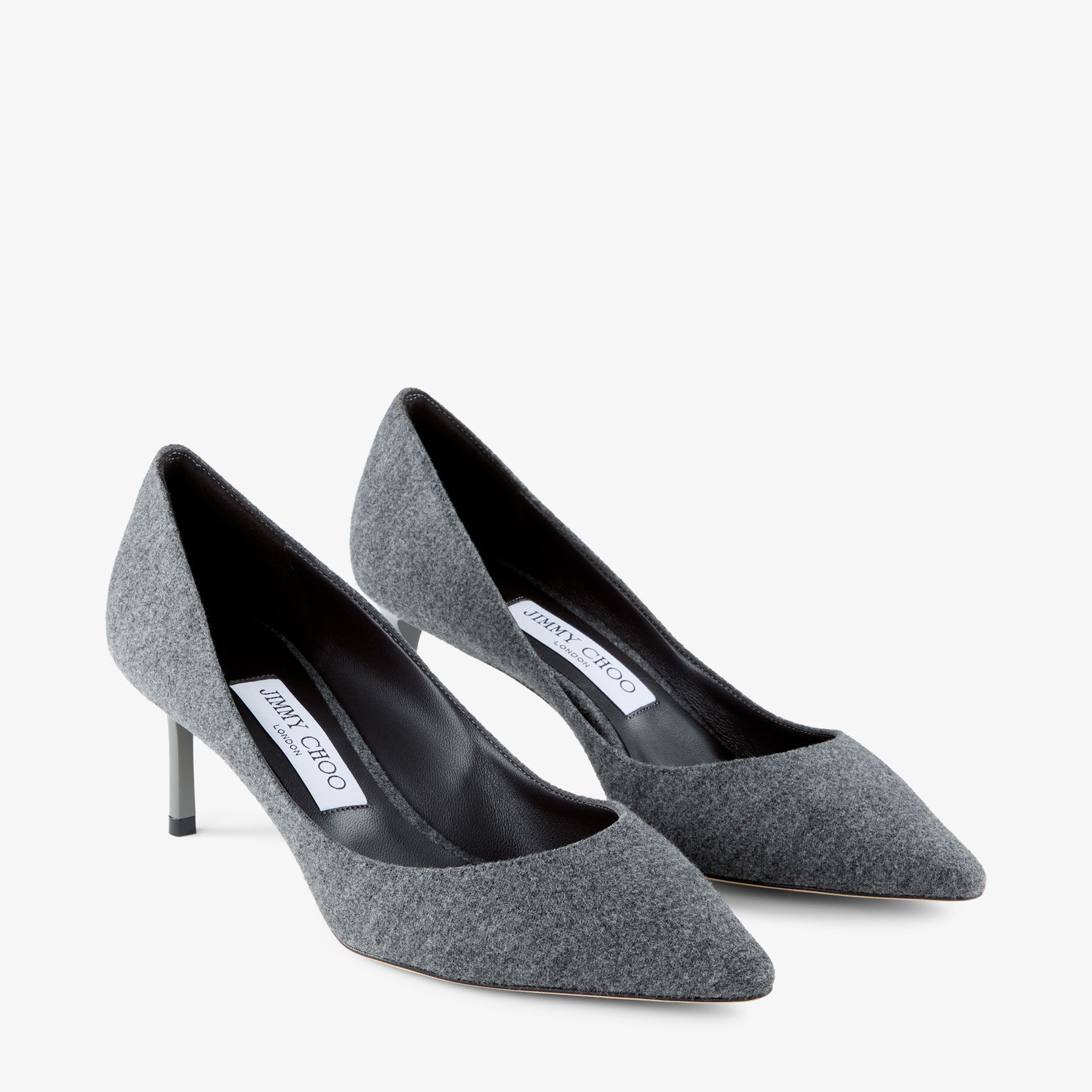 Romy 60 Storm Flannel Pumps JIMMY CHOO CA