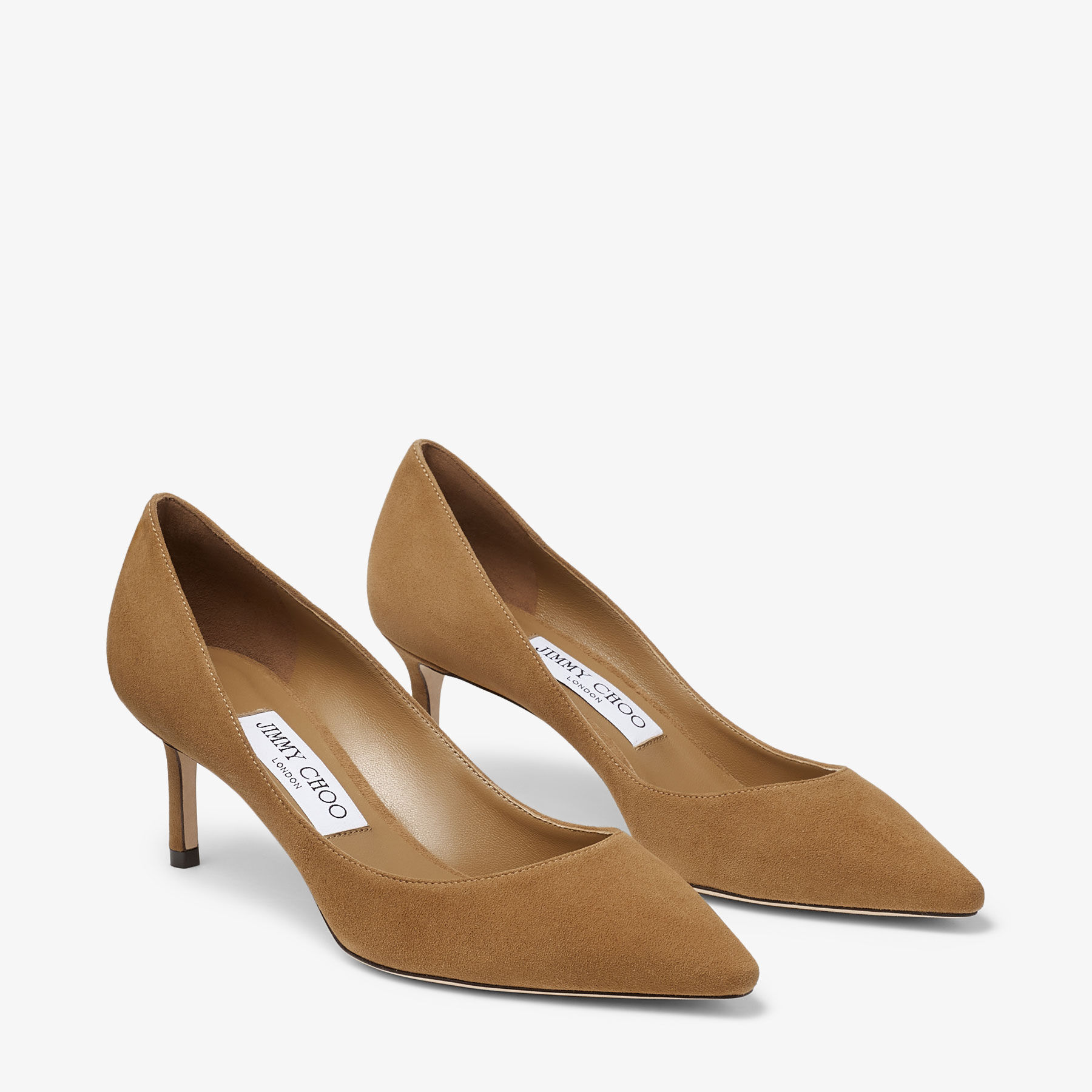 Romy 60 Rattan Suede Pumps JIMMY CHOO CA