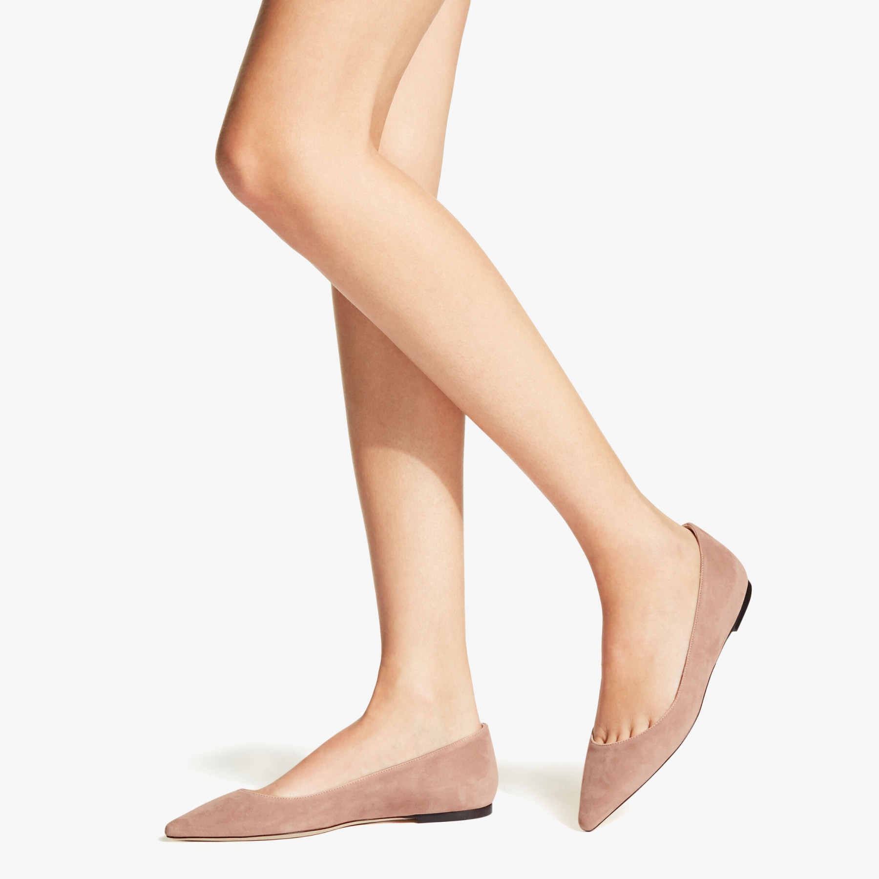 Jimmy choo suede 2025 flats