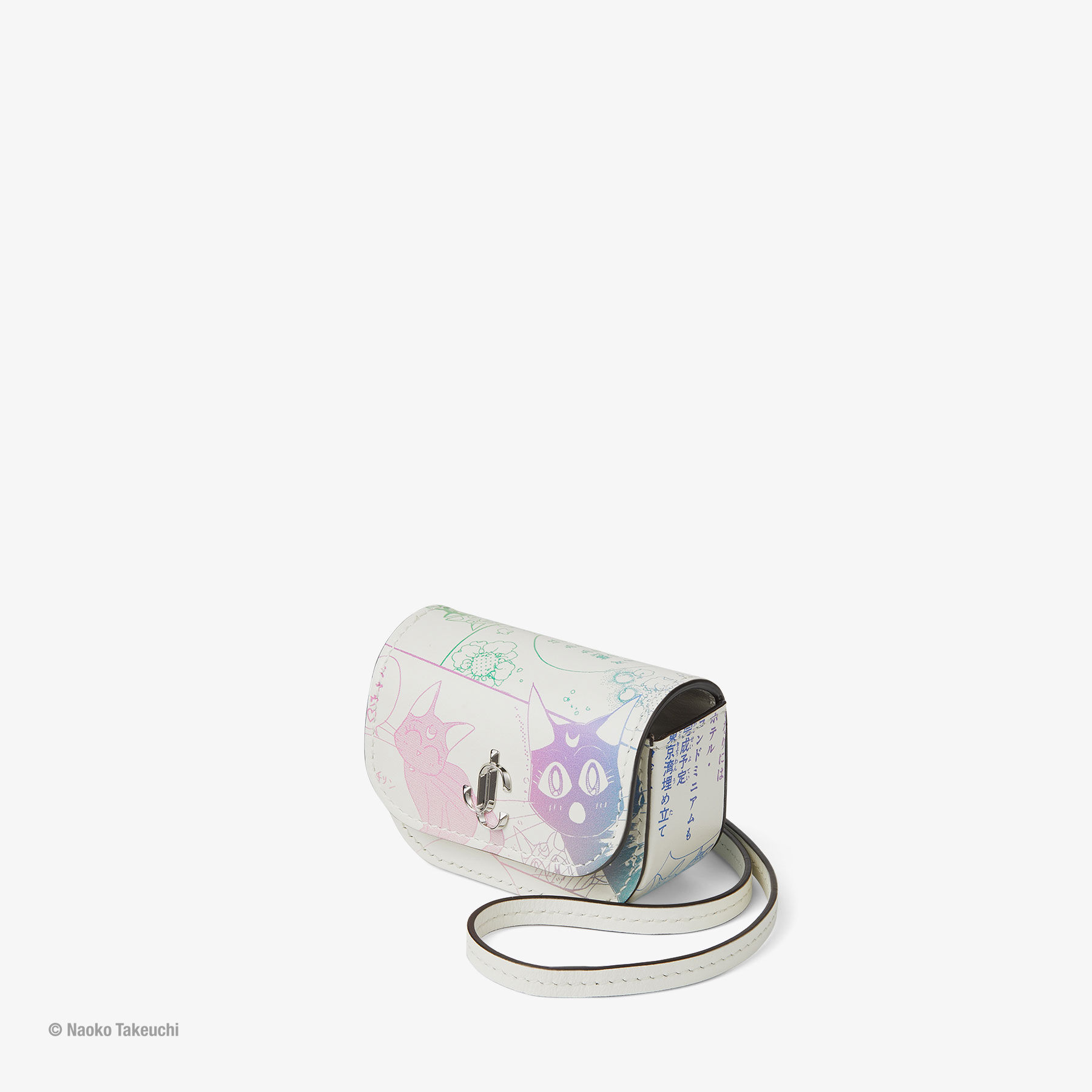 Luna Artemis Diana Airpods Case White Leather Airpods Case JIMMY CHOO