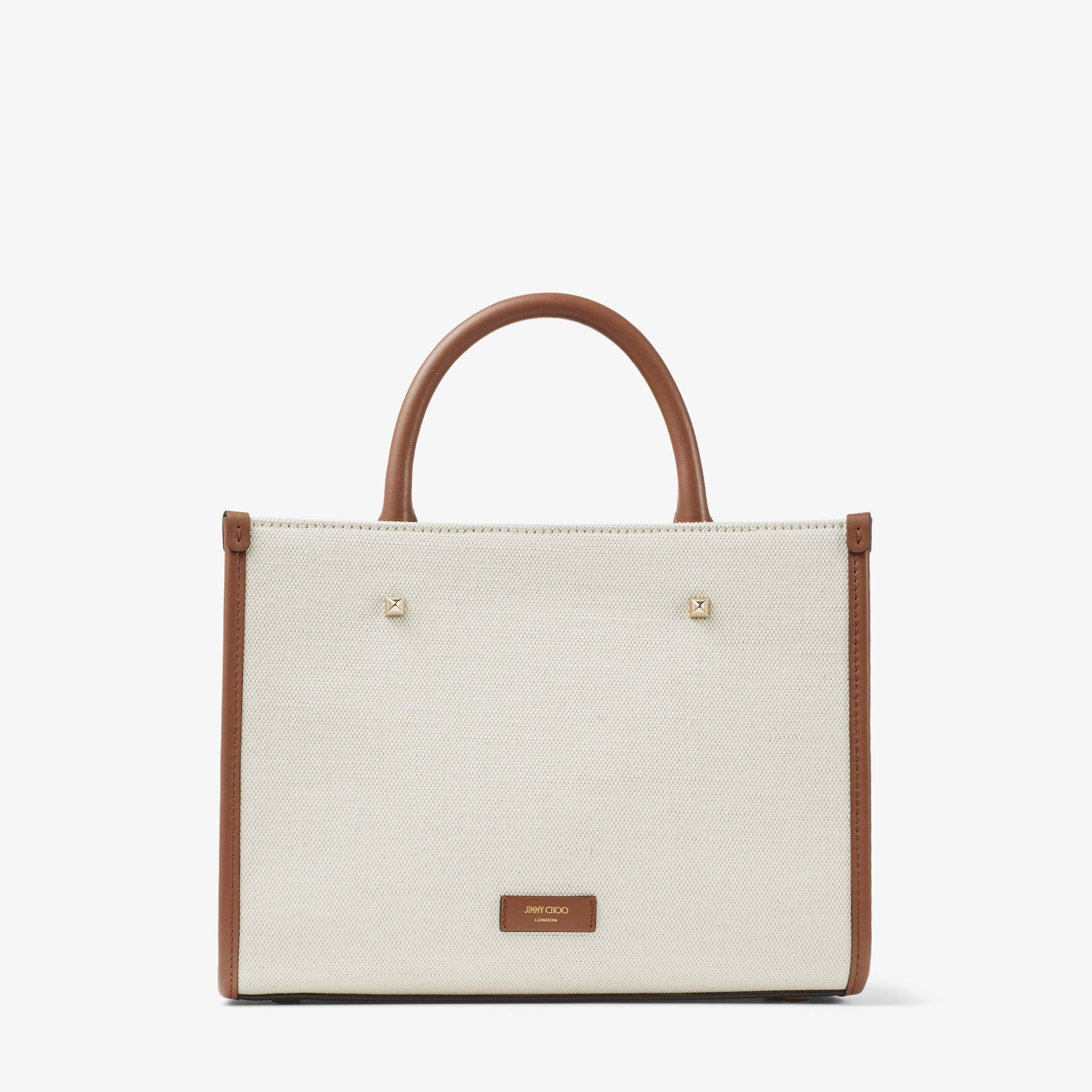 AVENUE S TOTE | Natural Recycled Cotton Canvas Tote Bag with ...