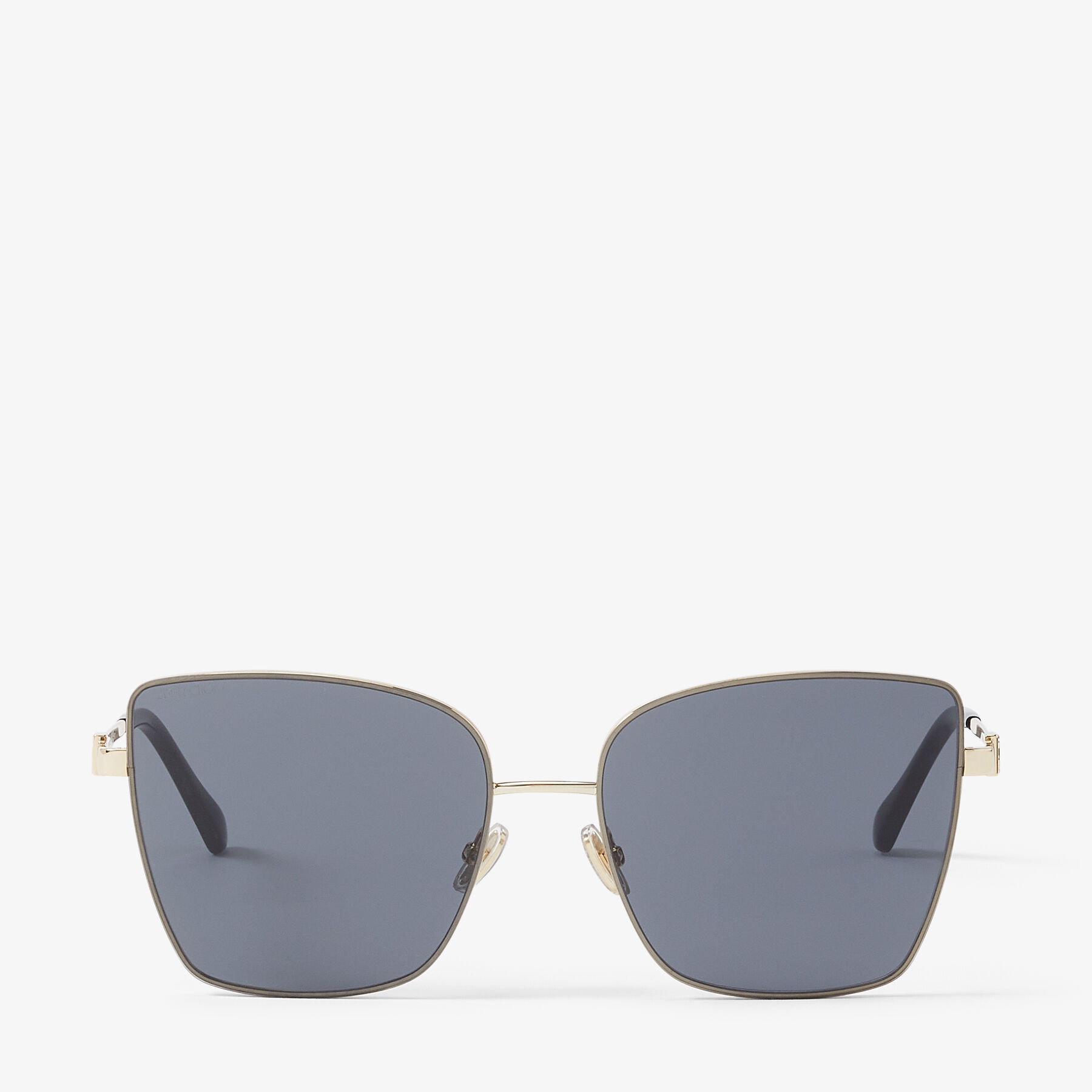 Holly Aviator Sunglasses in Rose Gold toned frame by Matthew Williamson x  LINDA FARROW – LINDA FARROW (U.K.)