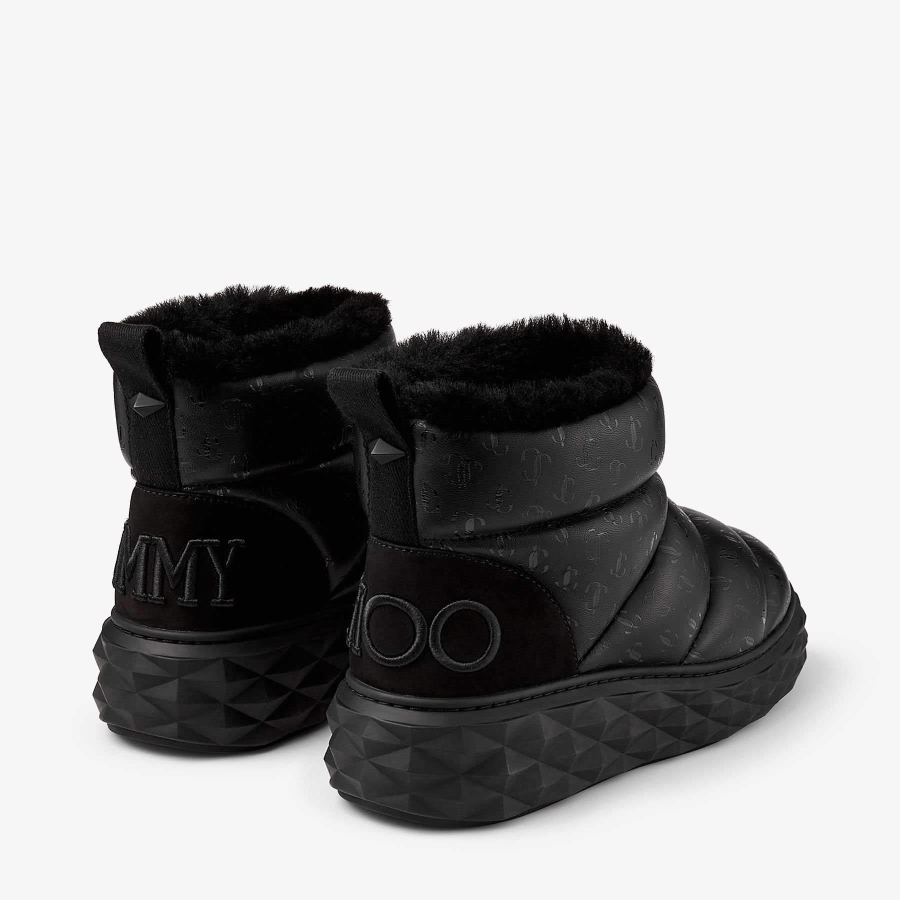 Xan Black Nappa Leather Boots JIMMY CHOO CA