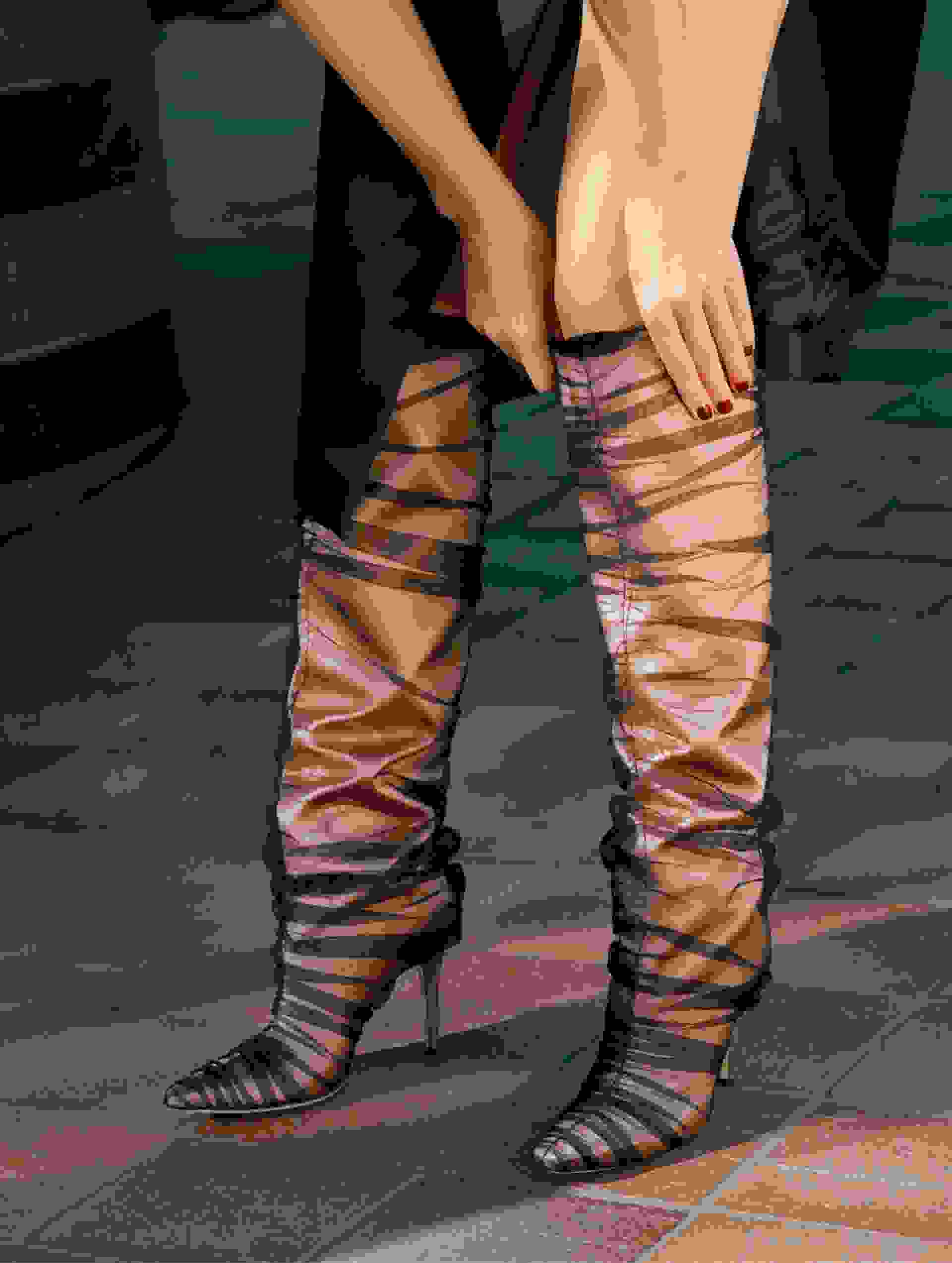 Off white jimmy choo boots store