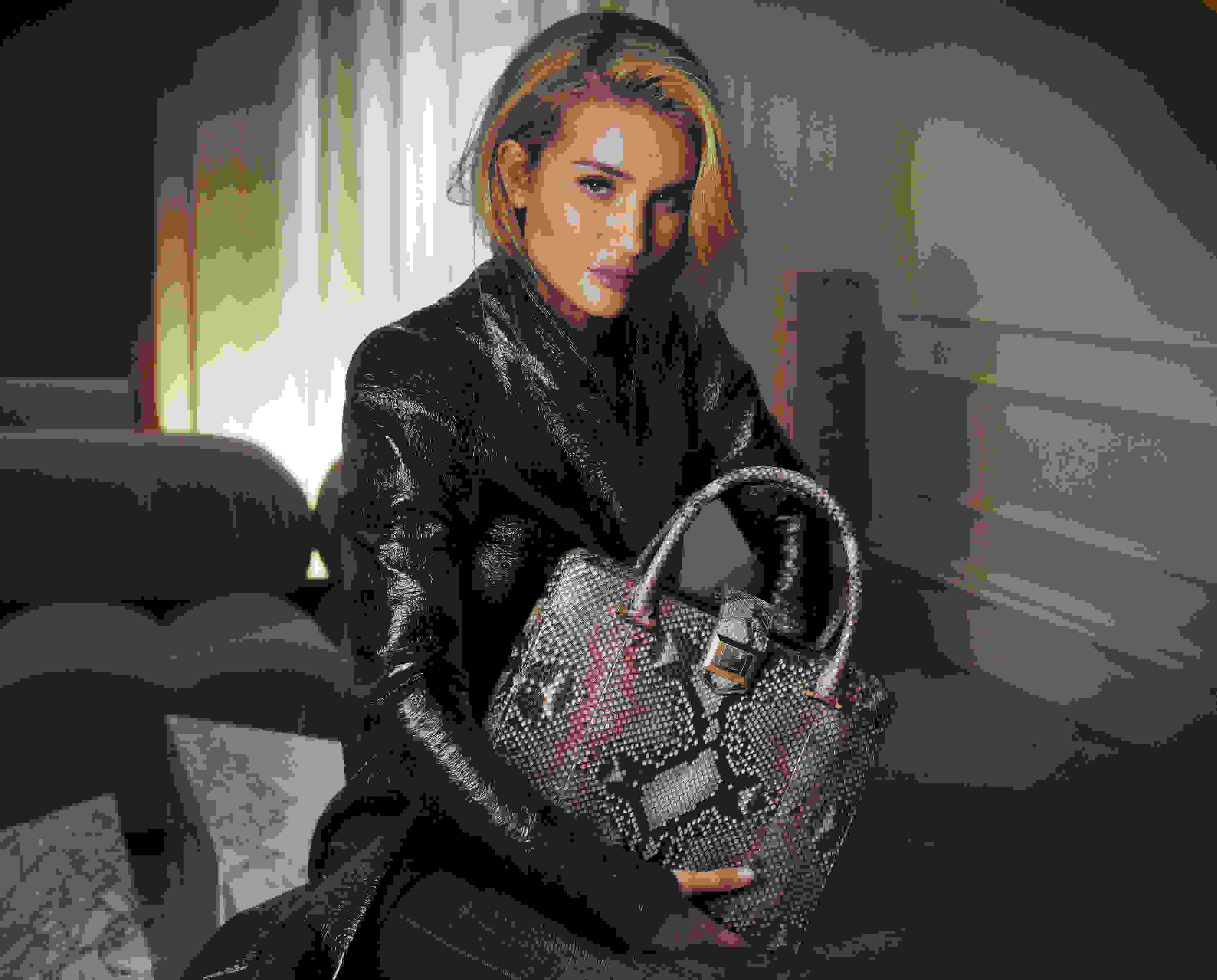 Rosie Huntington-Whiteley wearing MARIANNE