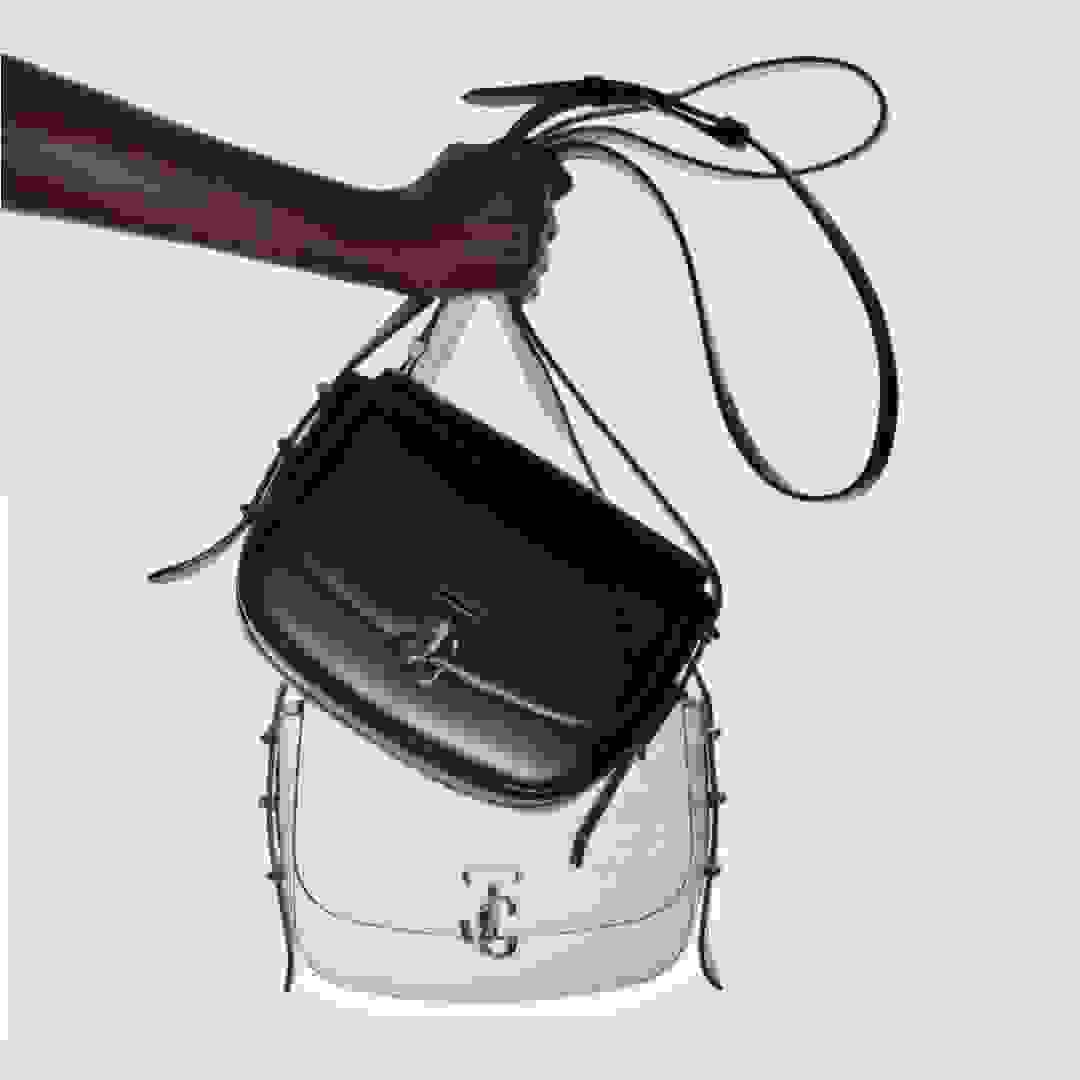 Jimmy Choo women’s leather mini bags in 2 styles