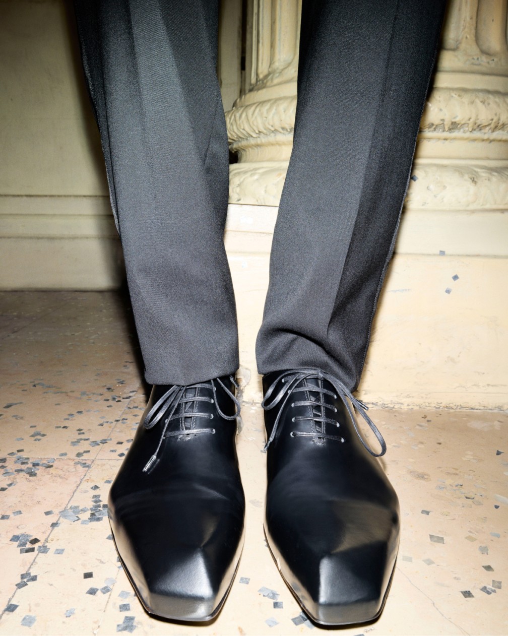 Jimmy Choo black square frame sunglasses