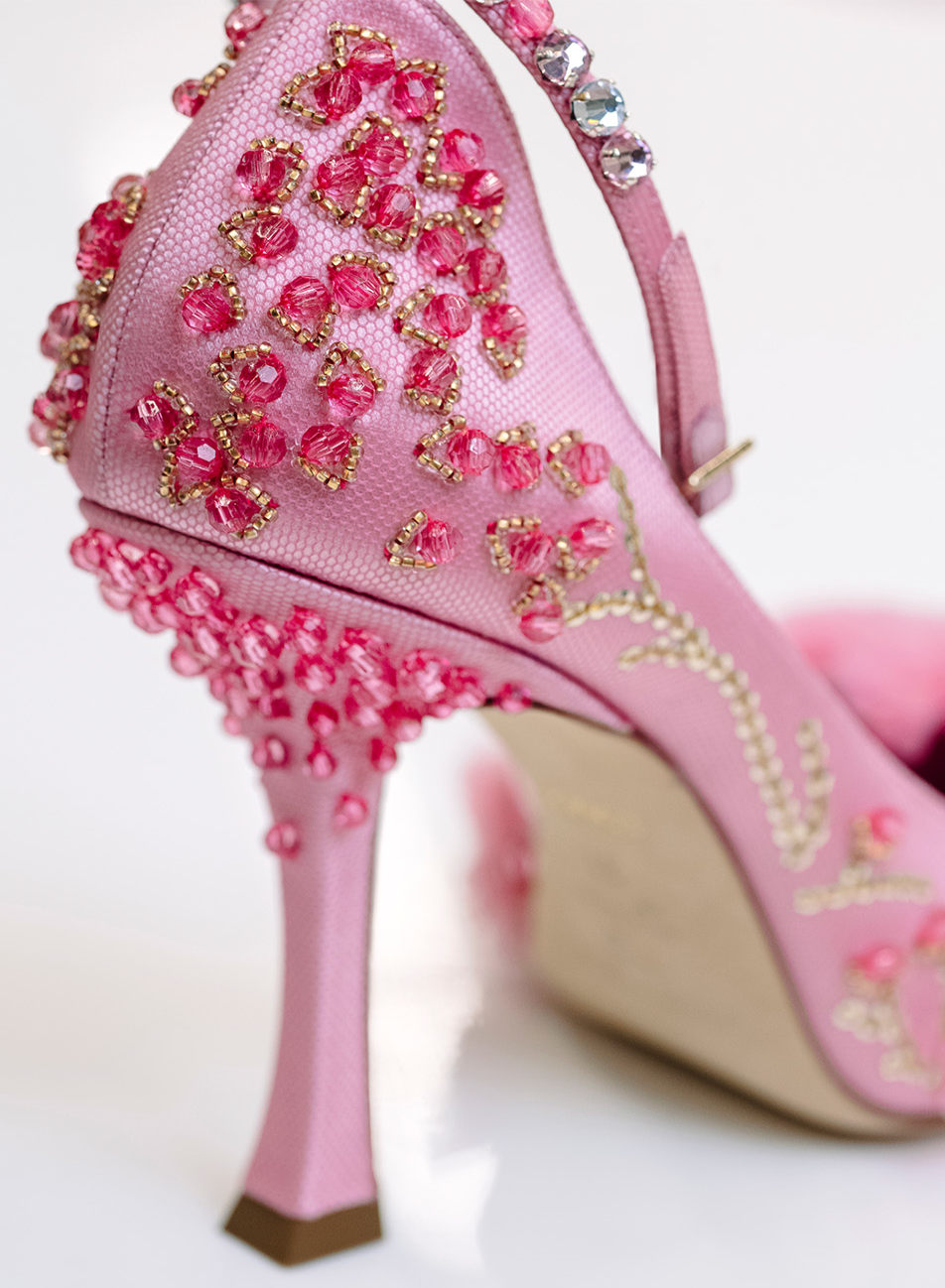 Jimmy choo flower shoes sales