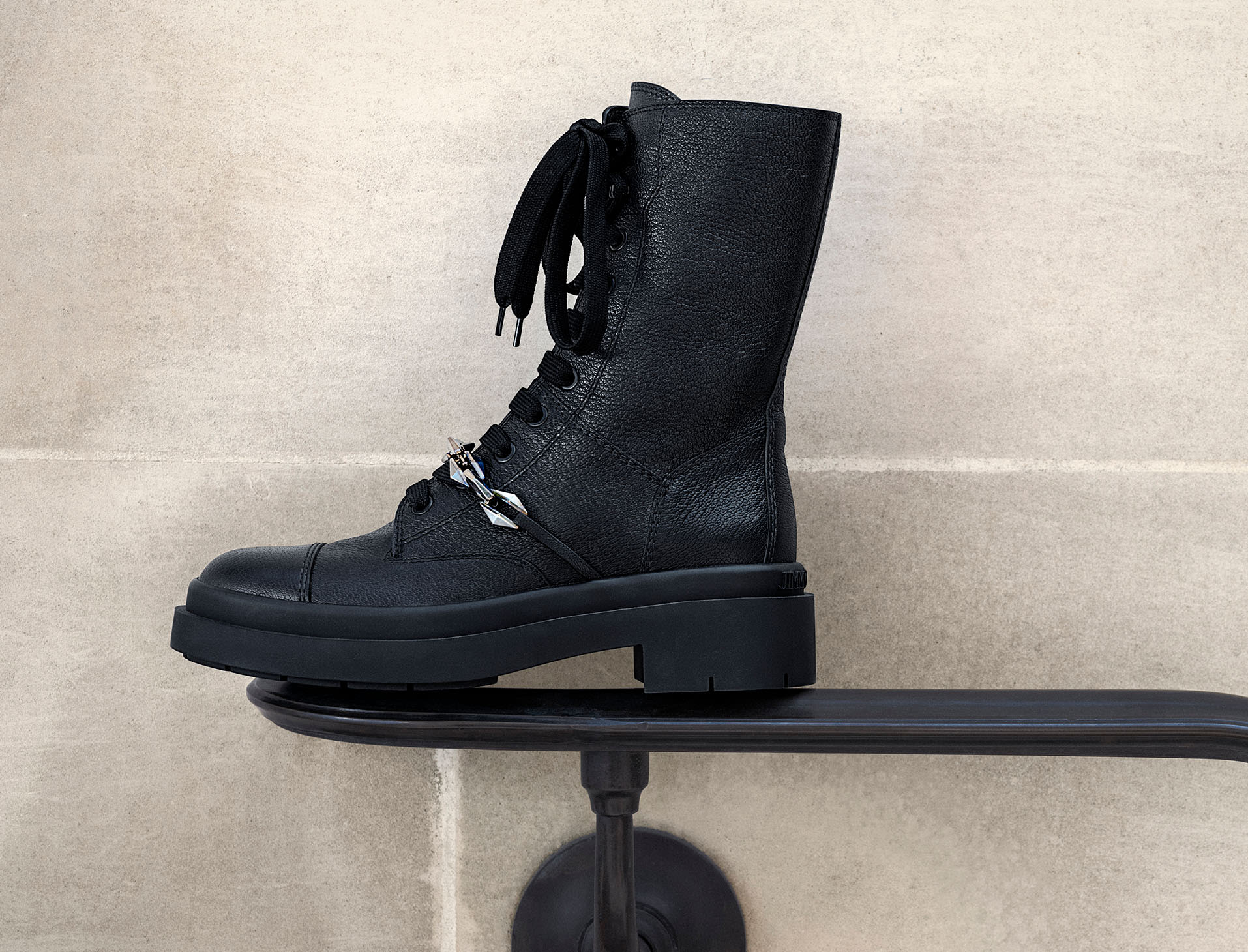 Jimmy choo discount piper combat boot