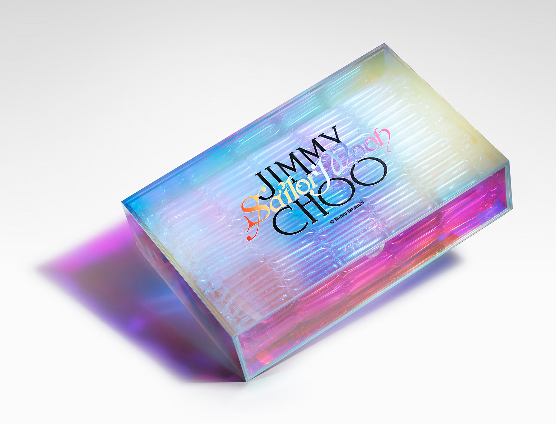 JIMMY CHOO Sailor Moon Limited Sneakers Collage Diamond Light Maxi US 6.5